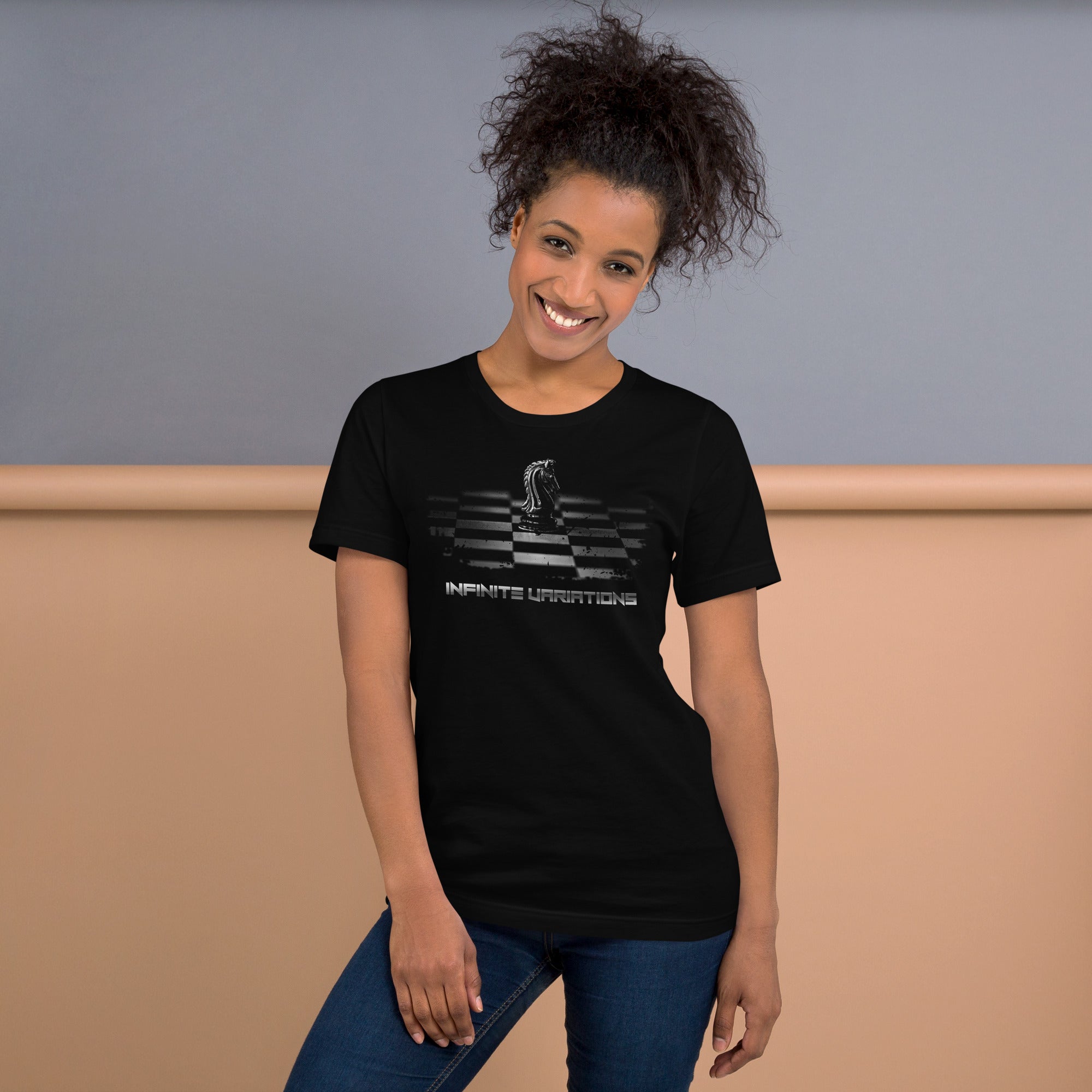 Infinite Variations - Tournament Chess International Unisex t-shirt - Dominican Republic