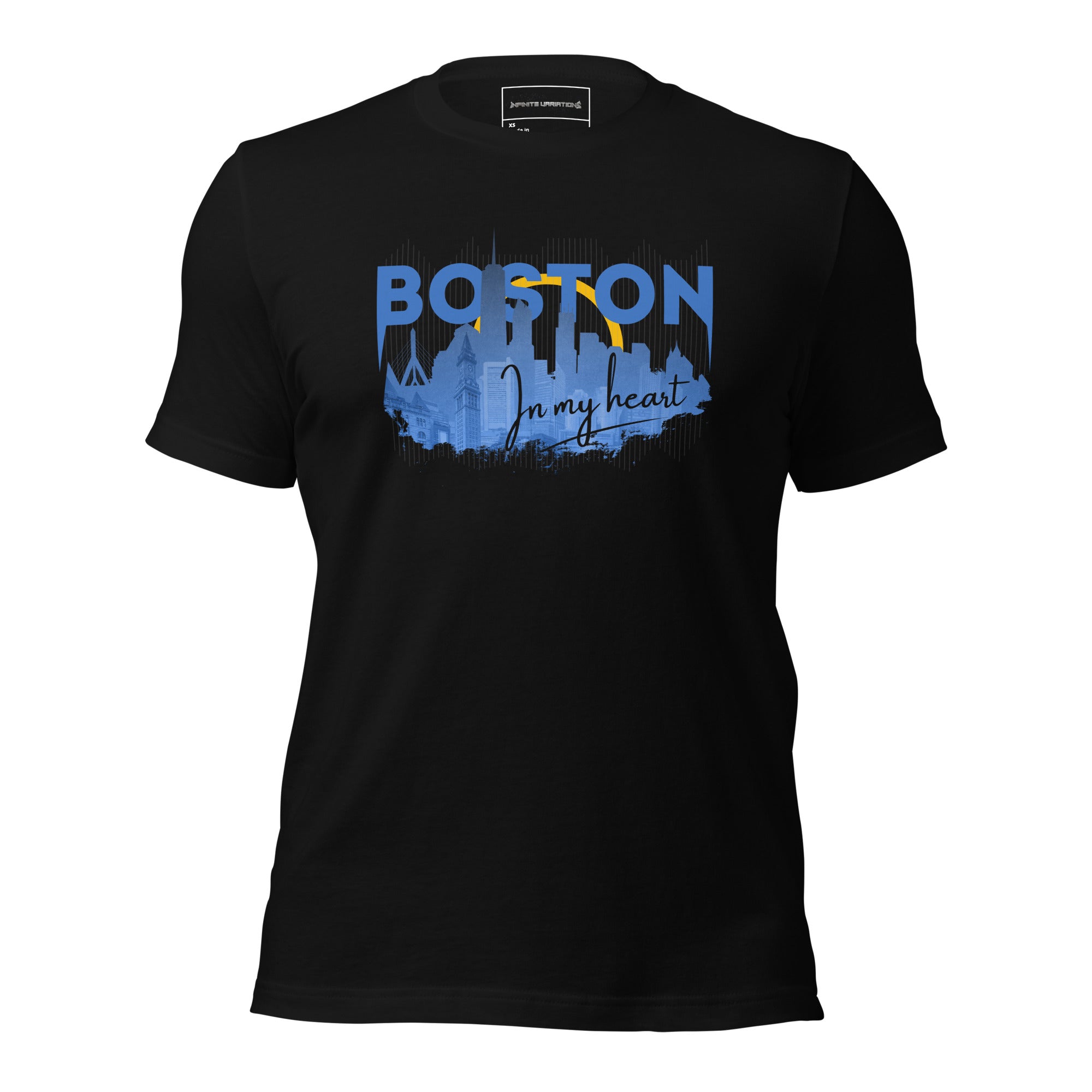 Infinite Variations - Boston Design - Unisex t-shirt