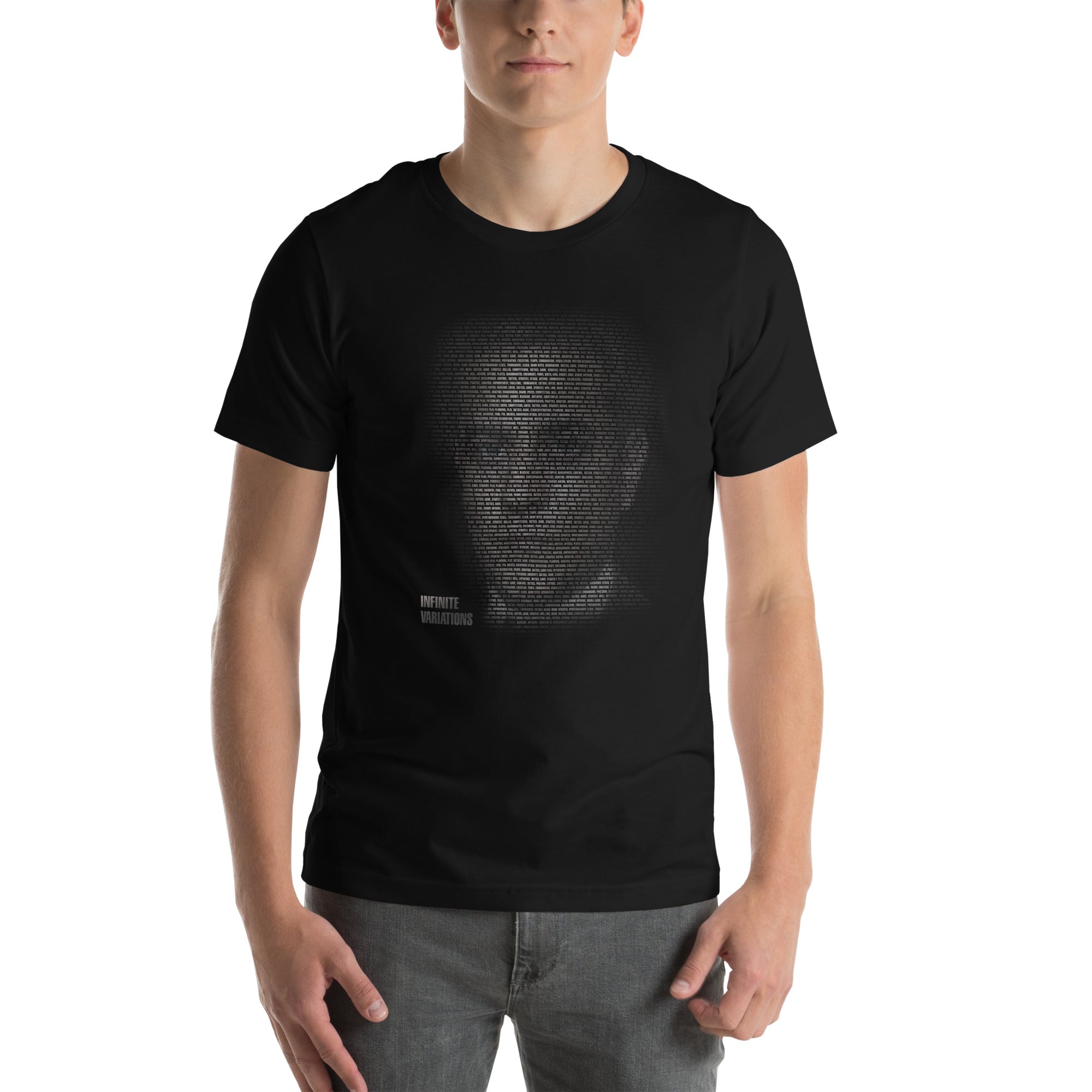 Infinite Variations - Capablanca Futuristic - Unisex t-shirt