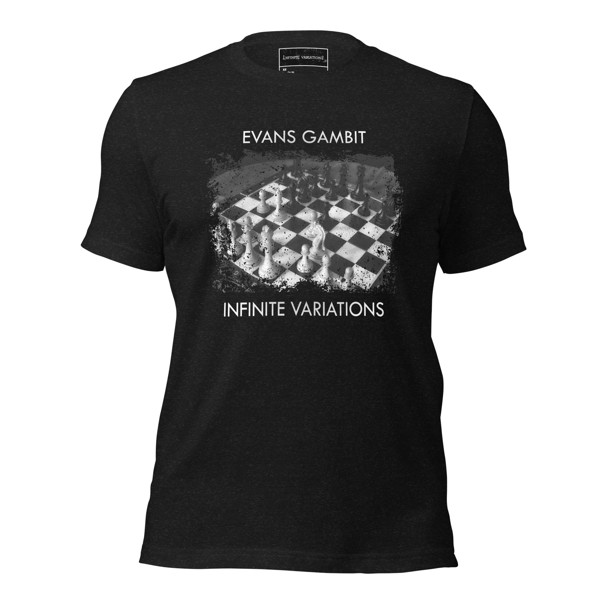 Evans Gambit - Opening Themed Chess T-Shirt - Unisex
