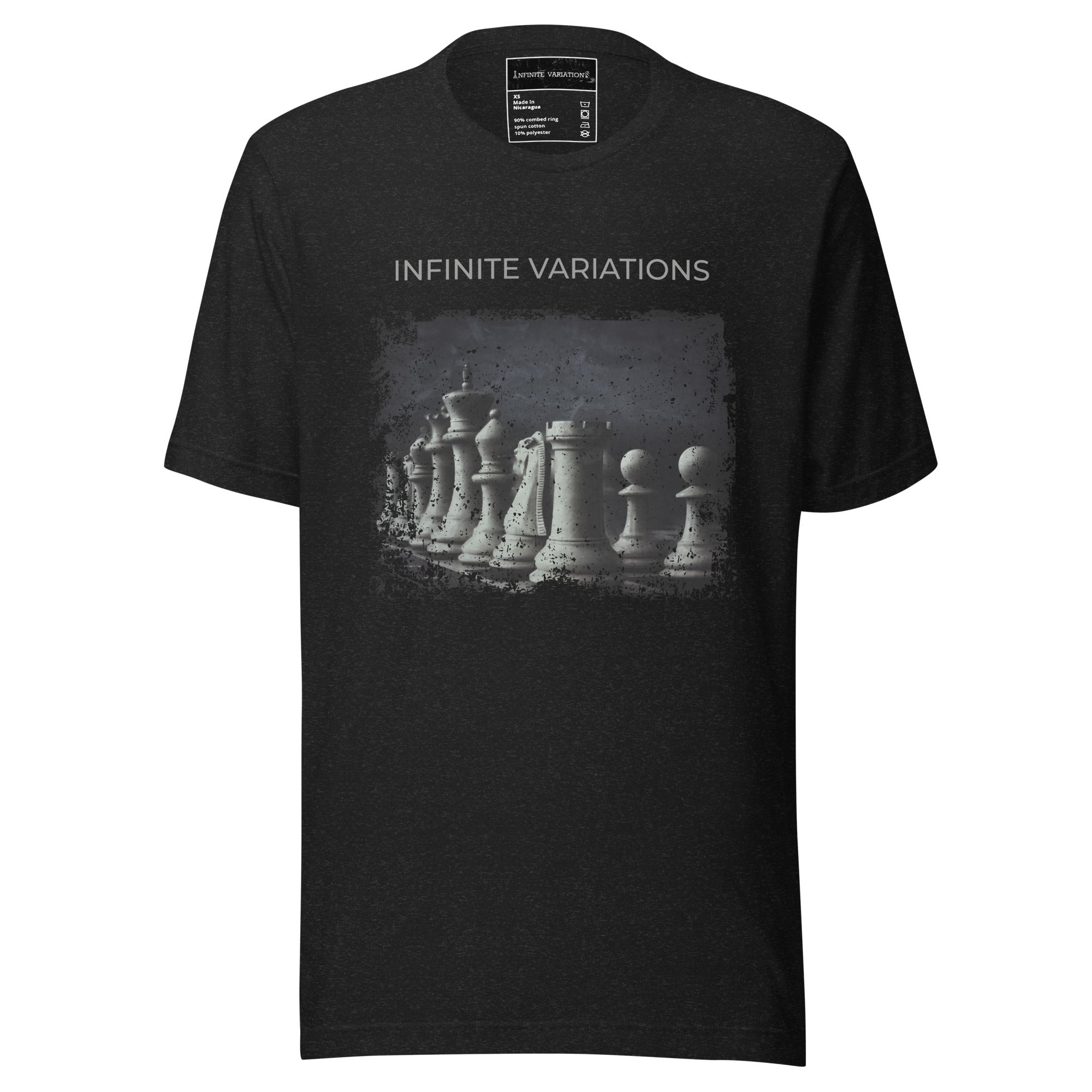 Infinite Variations - Classic Design I - Distressed - Chess T-shirt