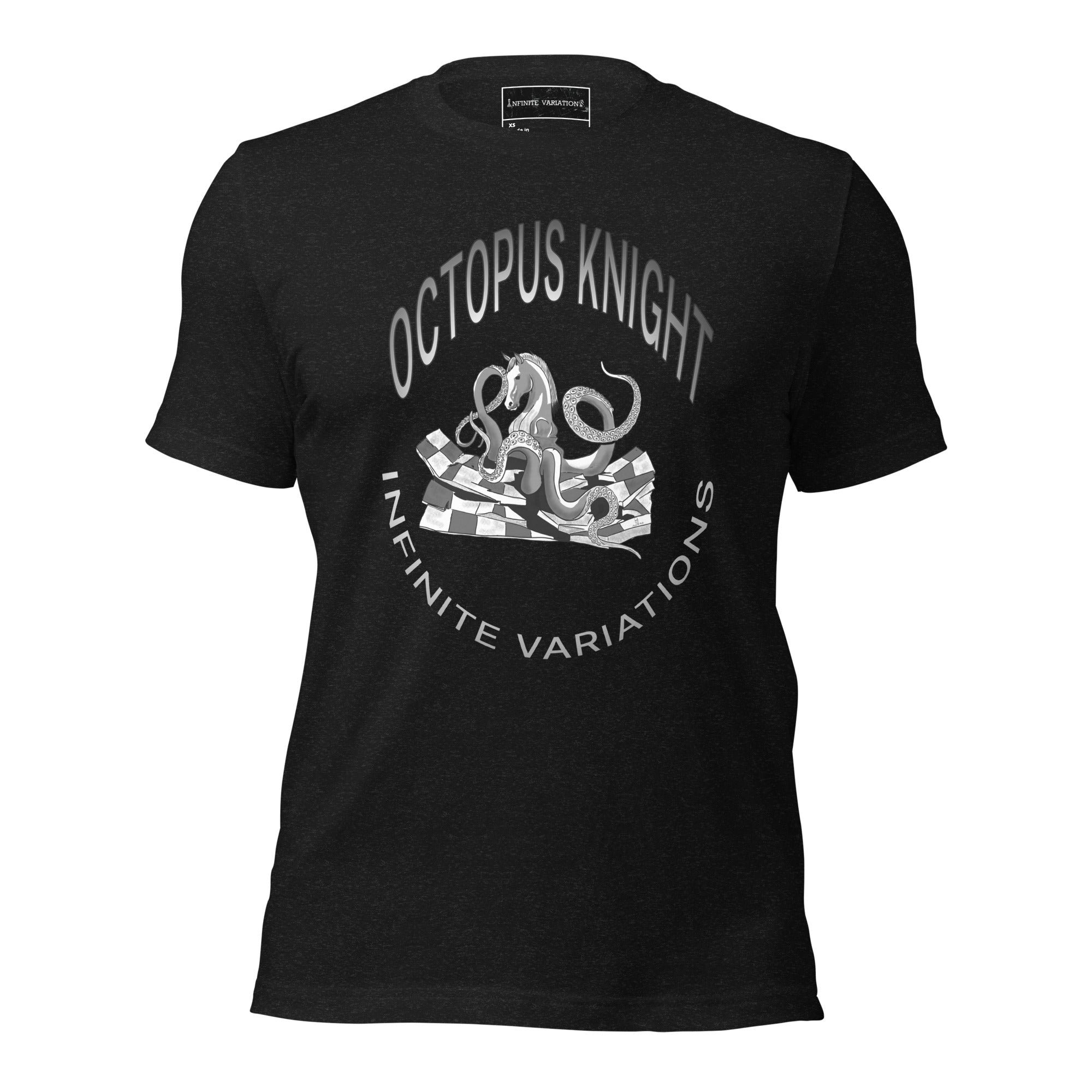 Infinite Variations - Octopus Knight - B Side Design - Unisex t-shirt