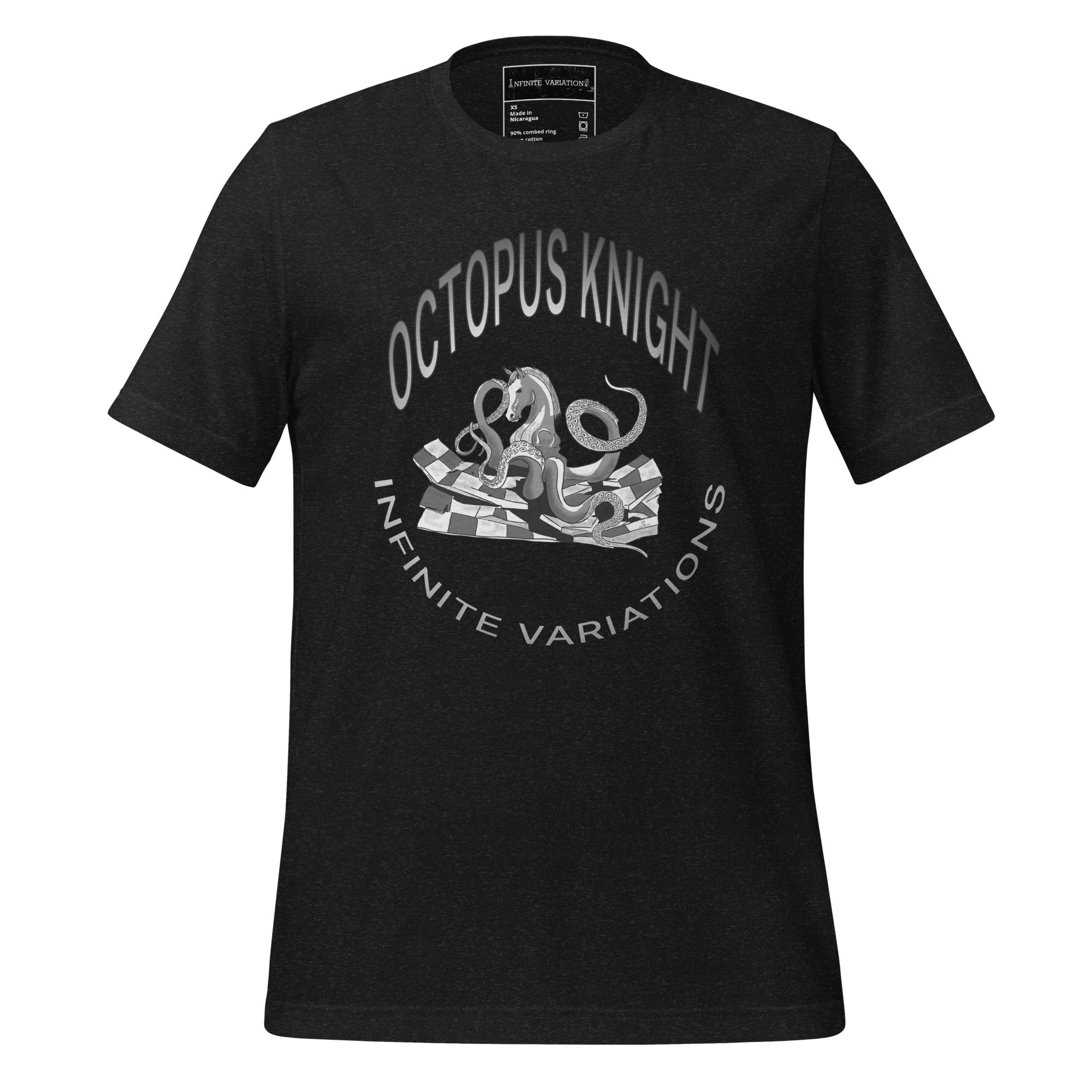 Infinite Variations - Octopus Knight - B Side Design - Unisex t-shirt