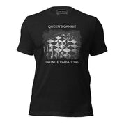 The Queen's Gambit - Distressed - Opening Themed Chess T-Shirt