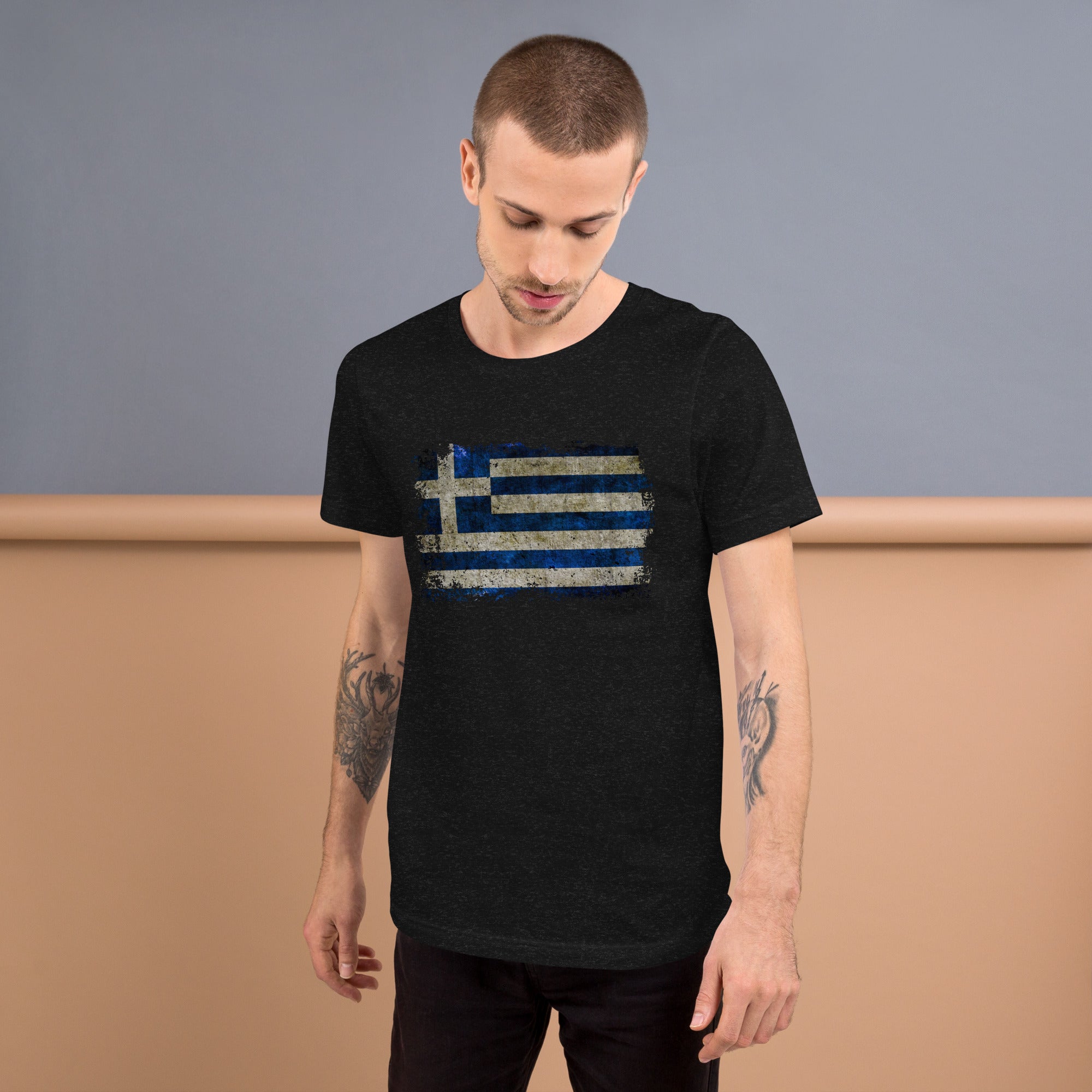 International Series - Greece Distressed - Unisex t-shirt