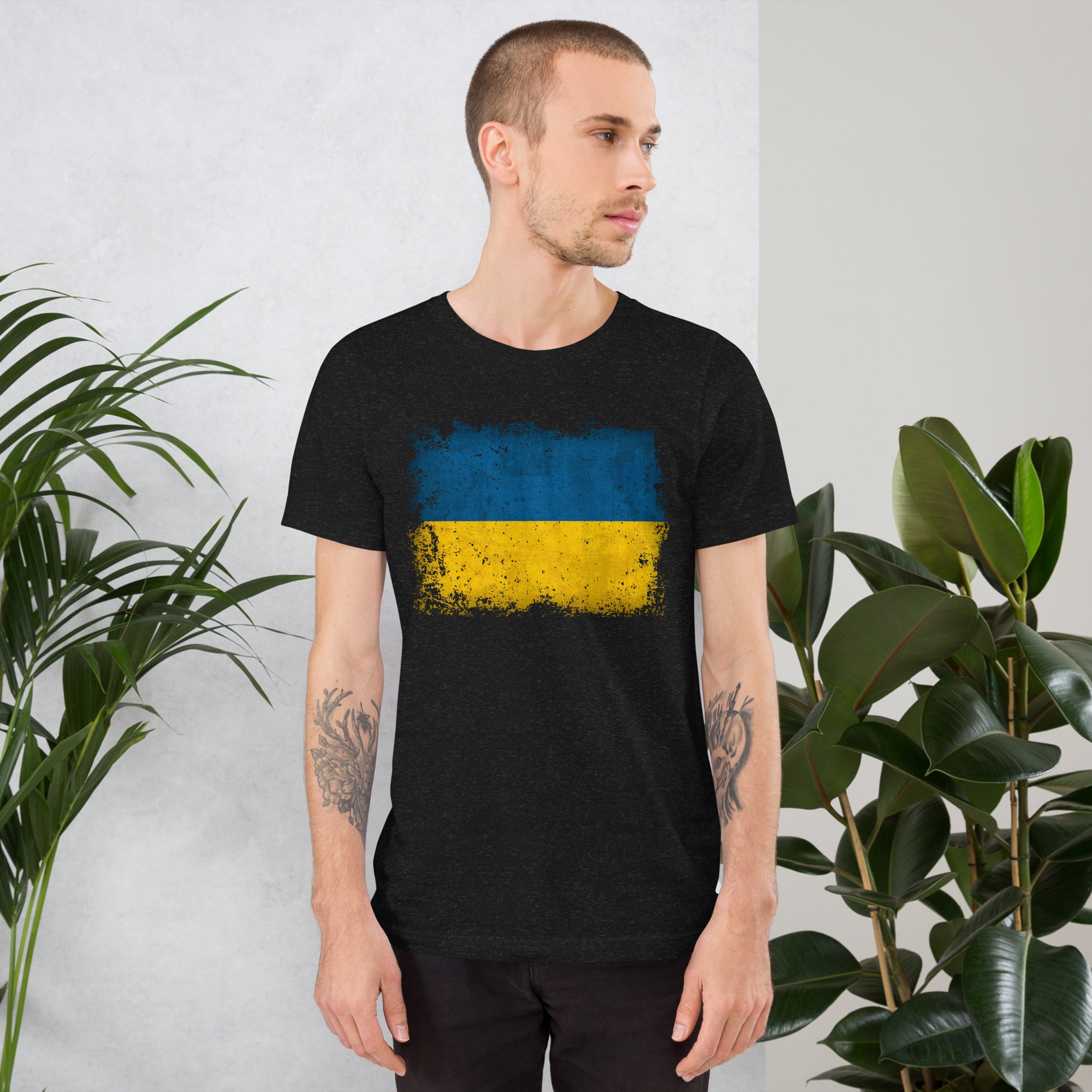 International Series - Ukraine Distressed - Unisex t-shirt