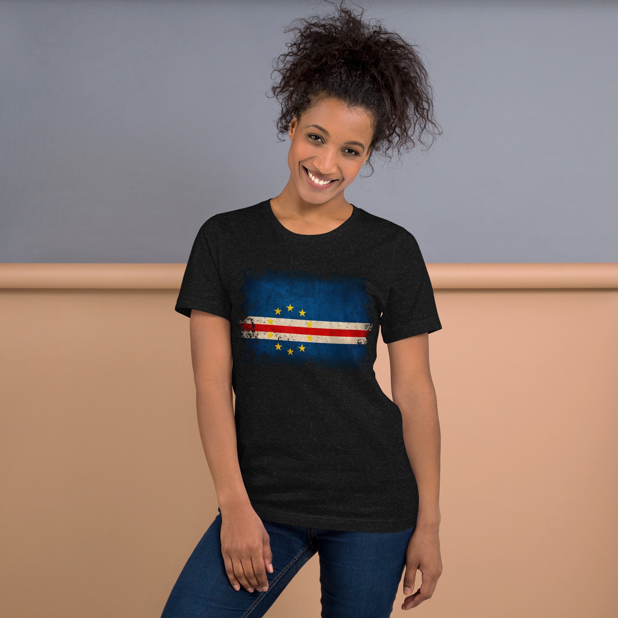 International Series - Cape Verde Distressed - Unisex t-shirt