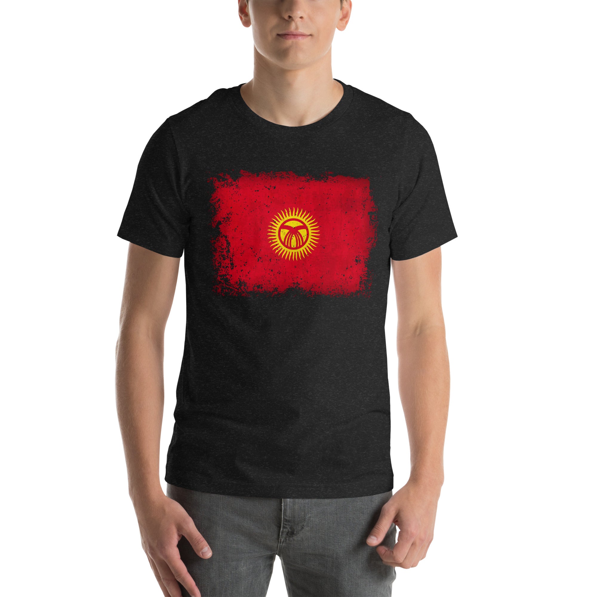 International Series - Kyrgyzstan Distressed - Unisex t-shirt