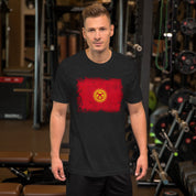 International Series - Kyrgyzstan Distressed - Unisex t-shirt