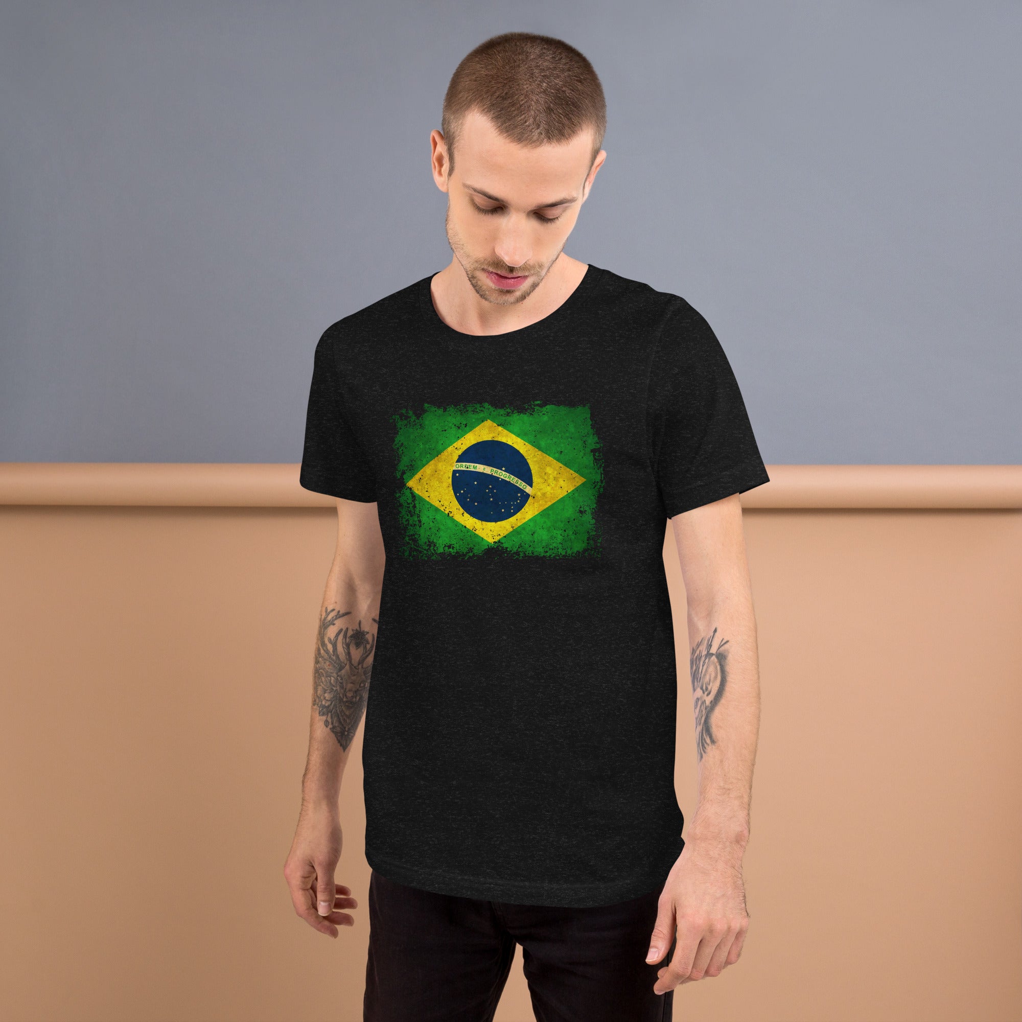 International Series - Brazil Distressed - Unisex t-shirt