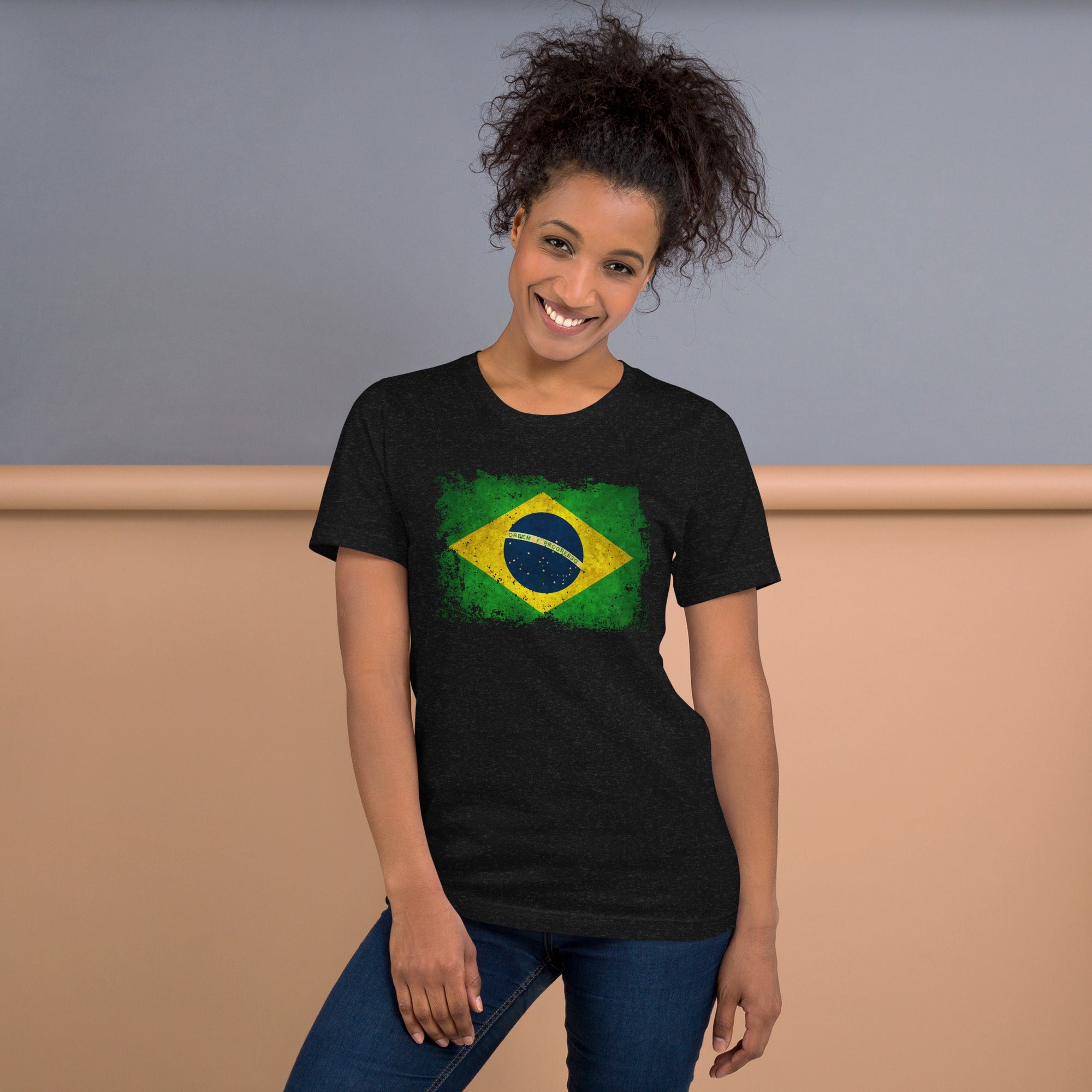 International Series - Brazil Distressed - Unisex t-shirt
