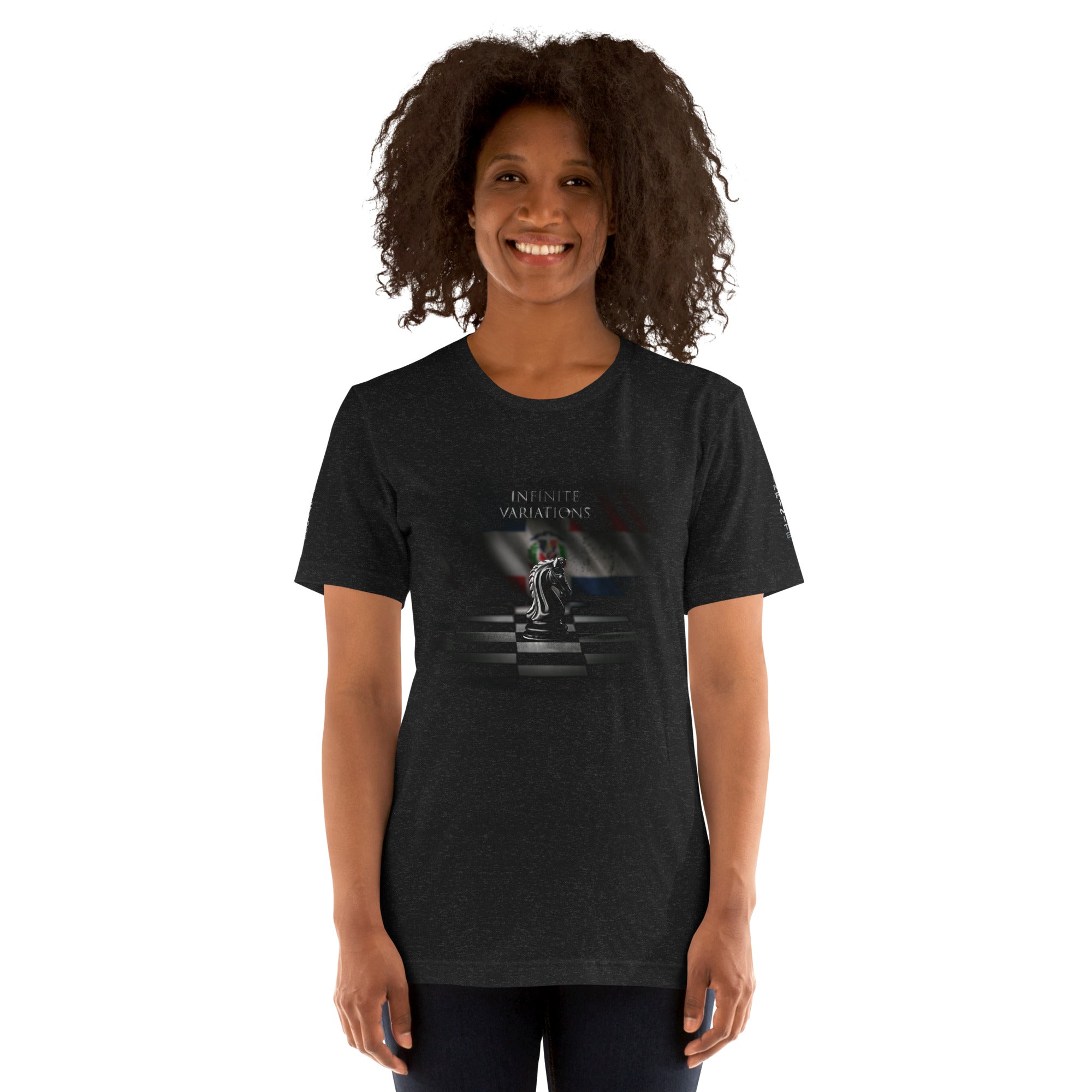 Infinite Variations - Classical DR Knight - Logo Both Sleeves - Unisex t-shirt