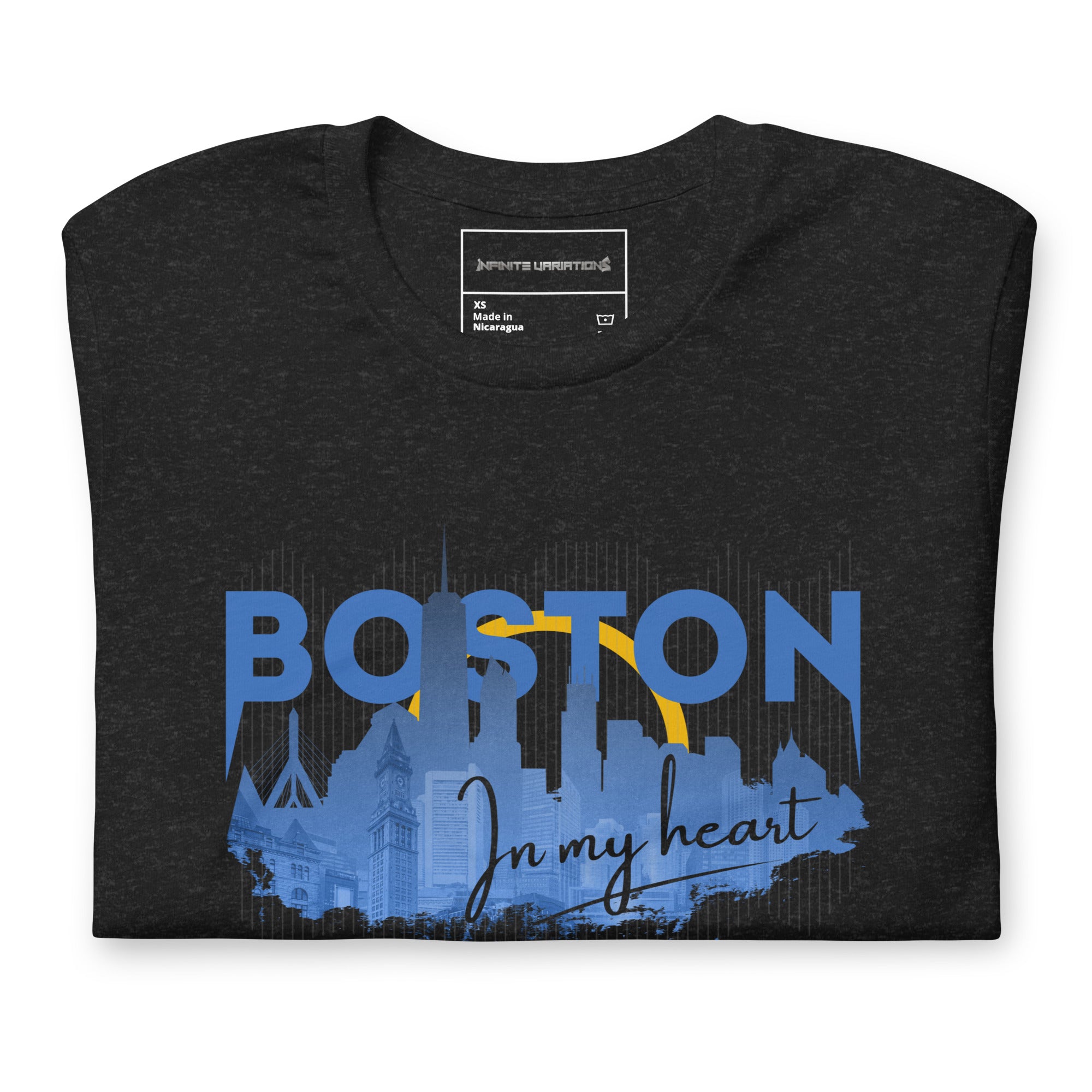 Infinite Variations - Boston Design - Unisex t-shirt