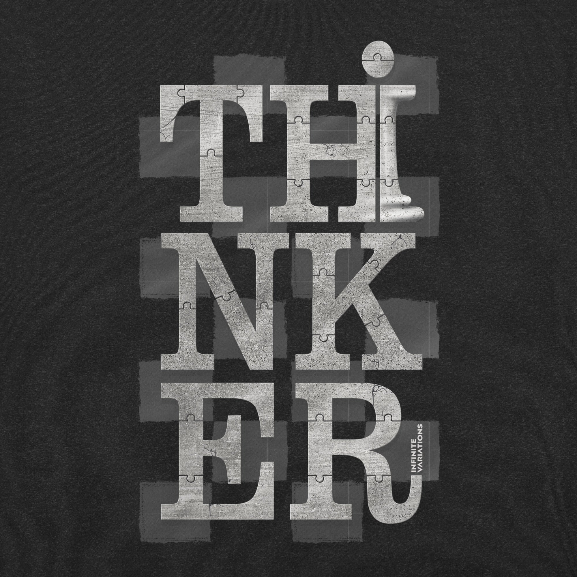 Thinker - Platinum - Unisex t-shirt