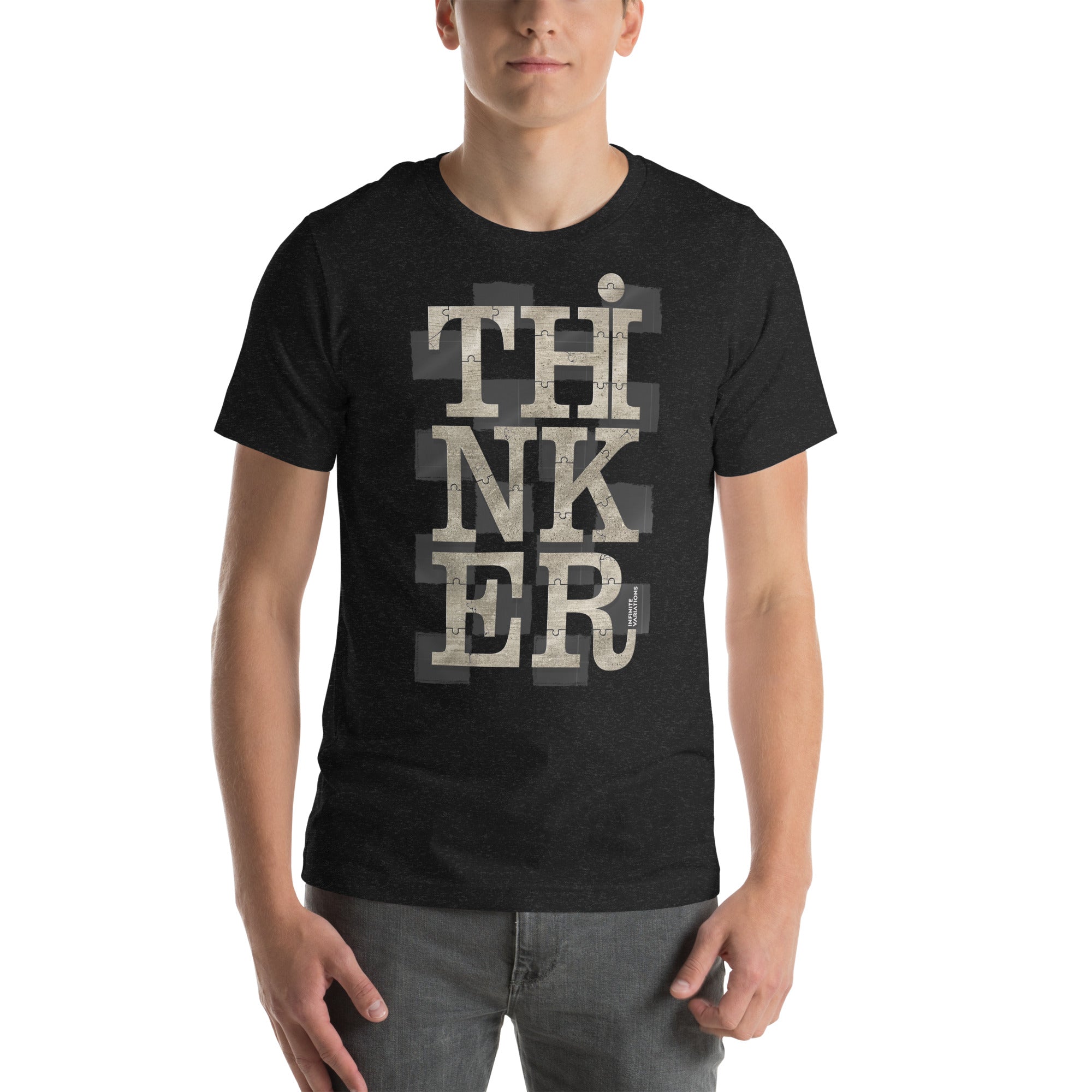 Thinker - Tan - Unisex t-shirt
