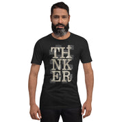 Thinker Chess - Tan - Unisex t-shirt