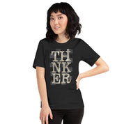 Thinker Chess - Tan - Unisex t-shirt