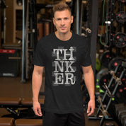 Thinker Chess - Platinum - Unisex t-shirt