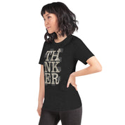 Thinker Chess - Tan - Unisex t-shirt