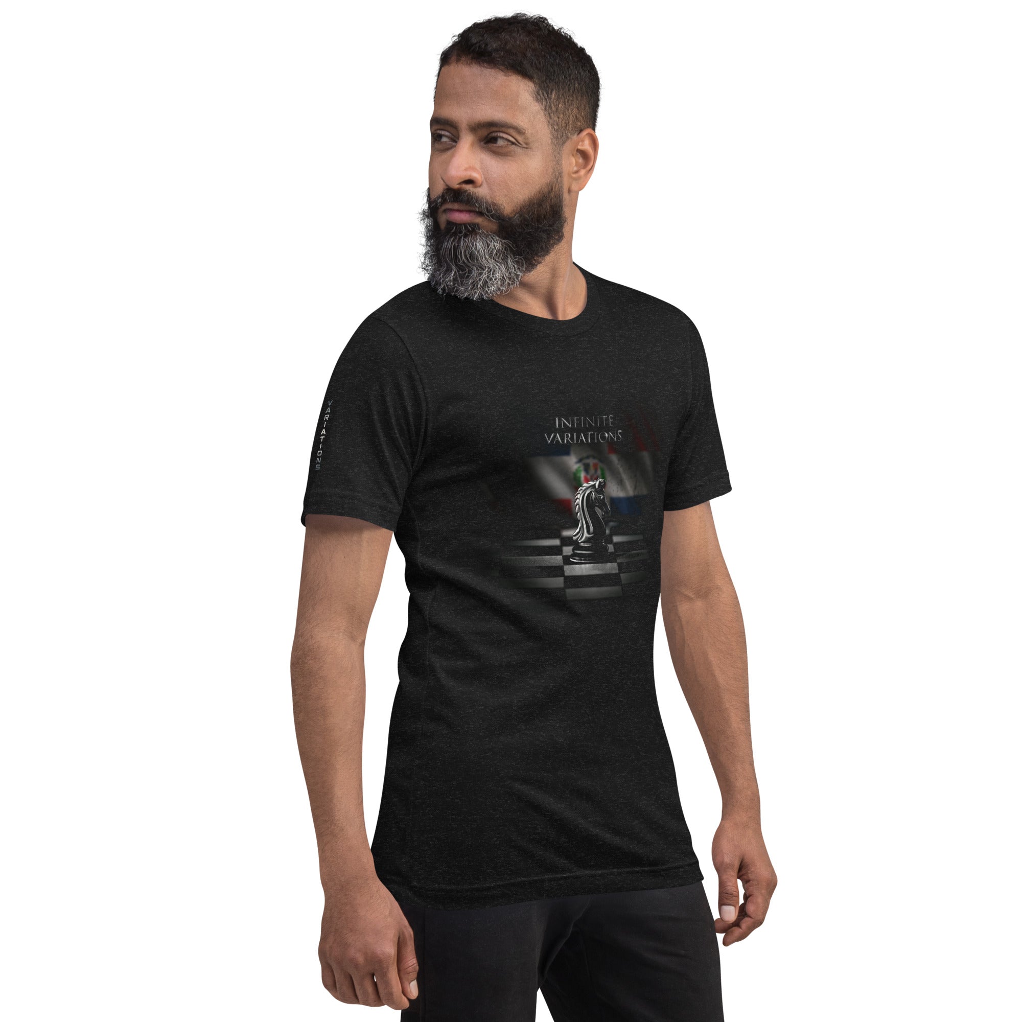 Infinite Variations - Classical DR Knight - Logo Both Sleeves - Unisex t-shirt
