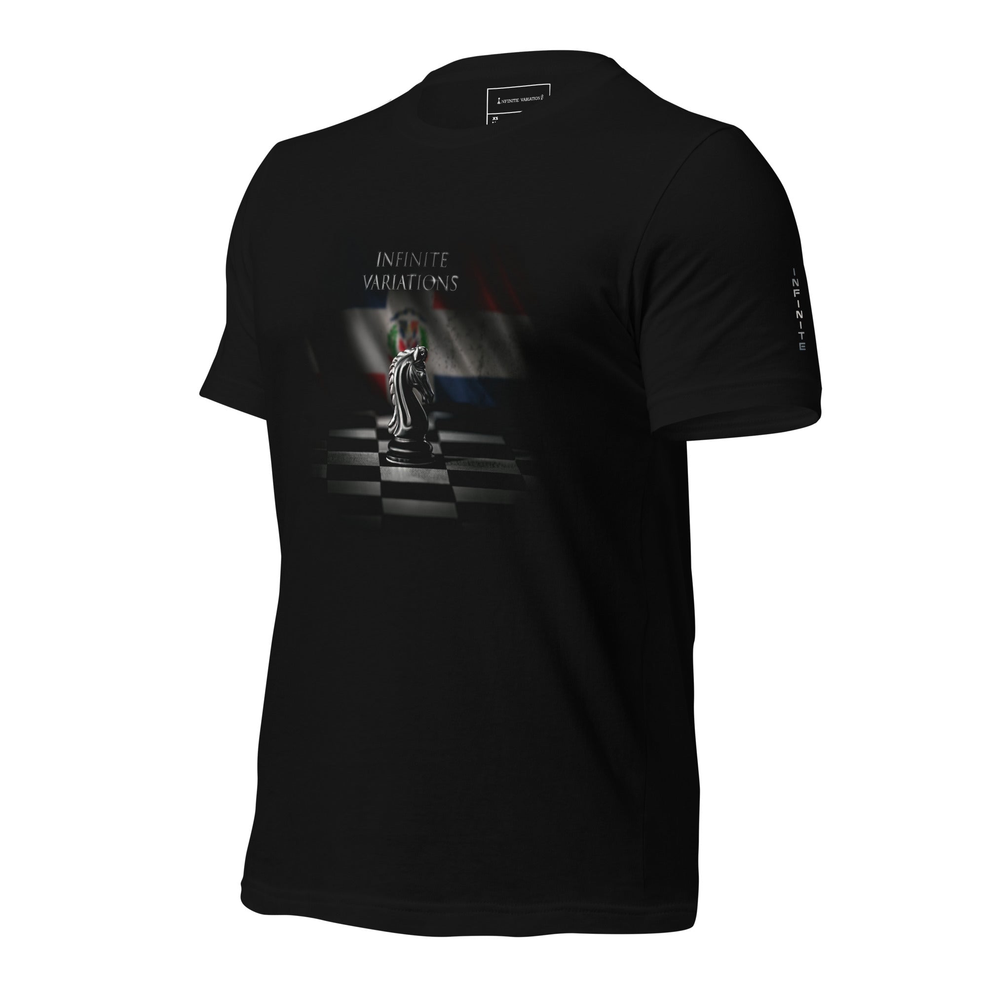 Infinite Variations - Classical DR Knight - Logo Both Sleeves - Unisex t-shirt