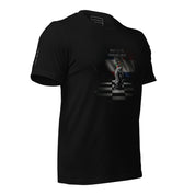 Infinite Variations - Classical DR Knight - Logo Both Sleeves - Unisex t-shirt