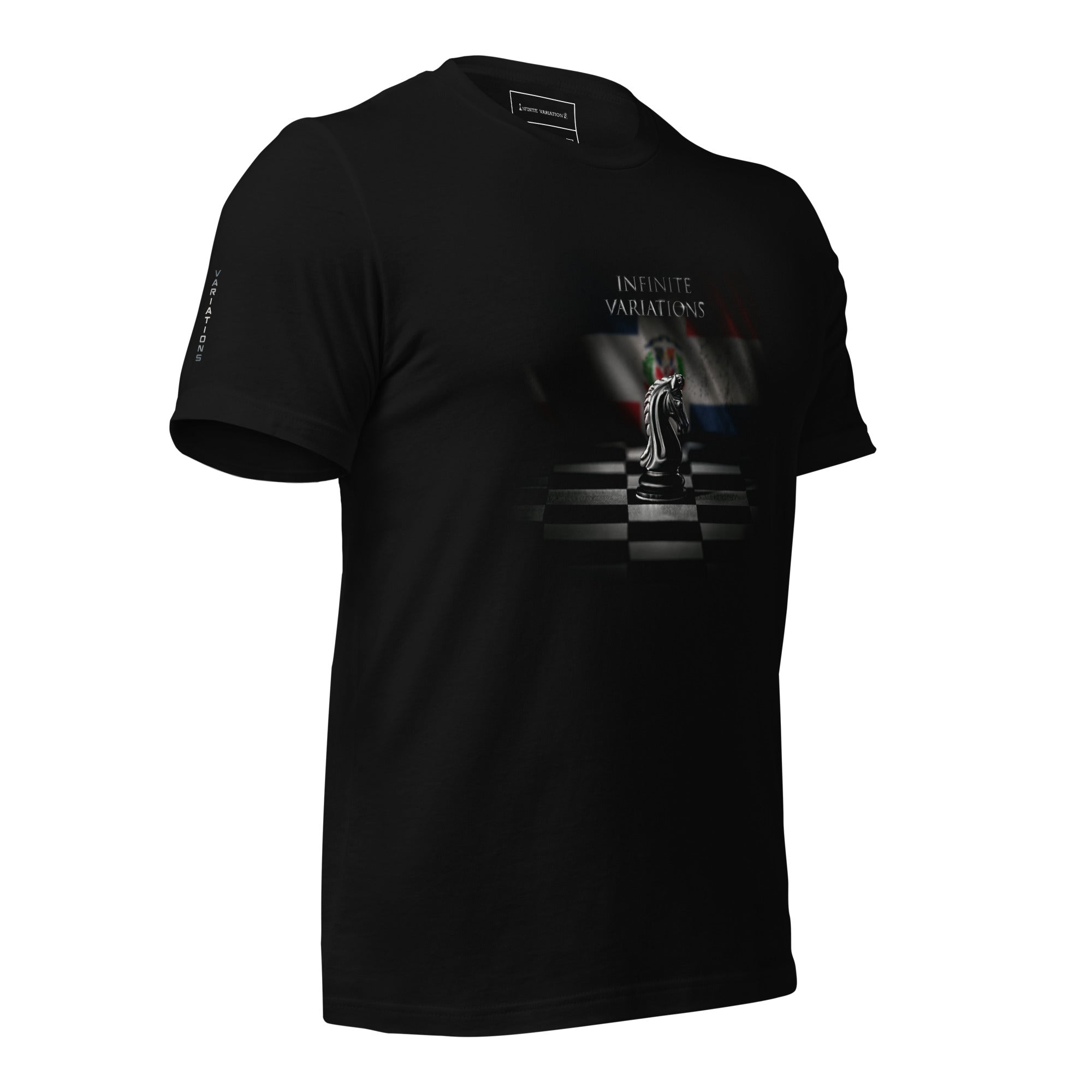 Infinite Variations - Classical DR Knight - Logo Both Sleeves - Unisex t-shirt