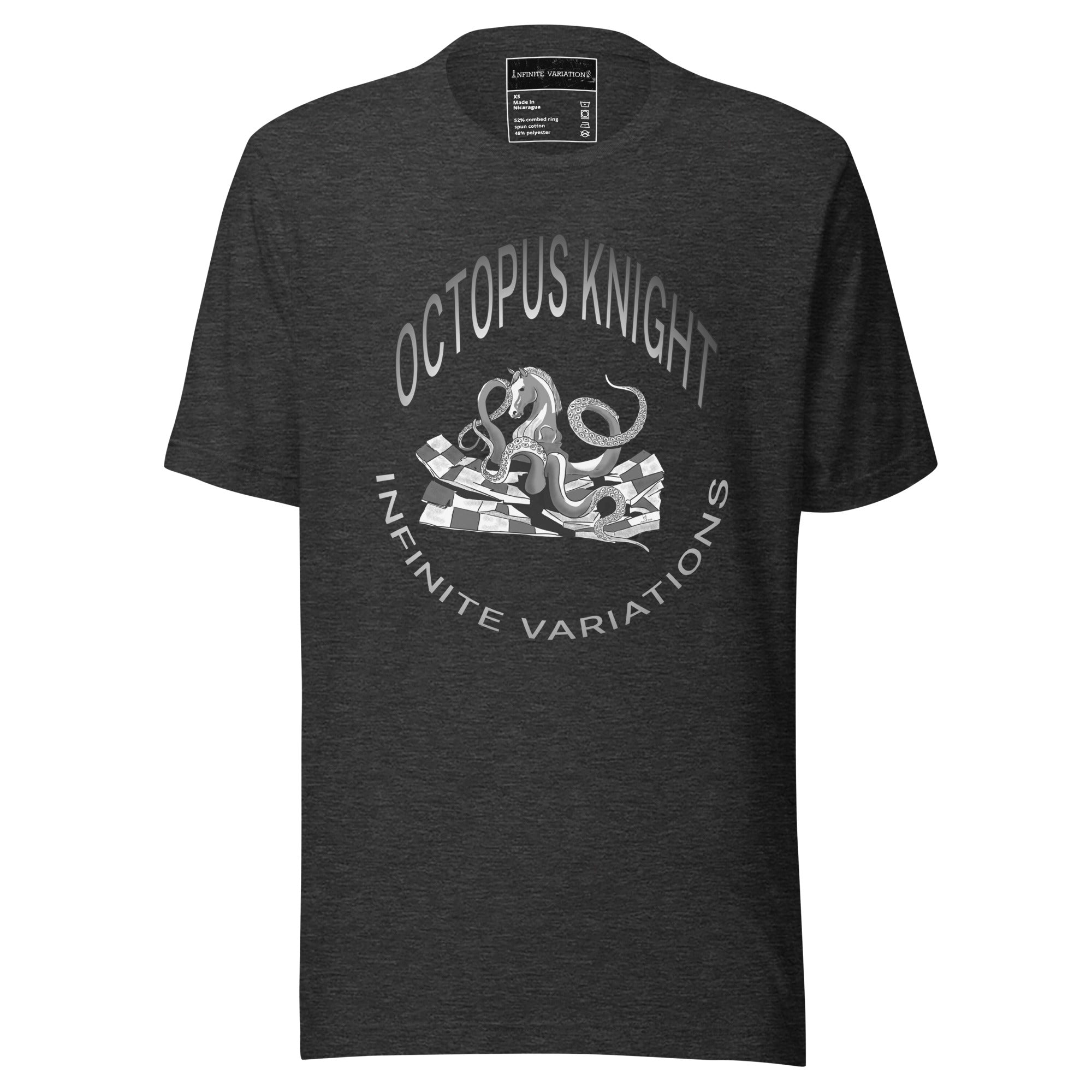 Infinite Variations - Octopus Knight - B Side Design - Unisex t-shirt