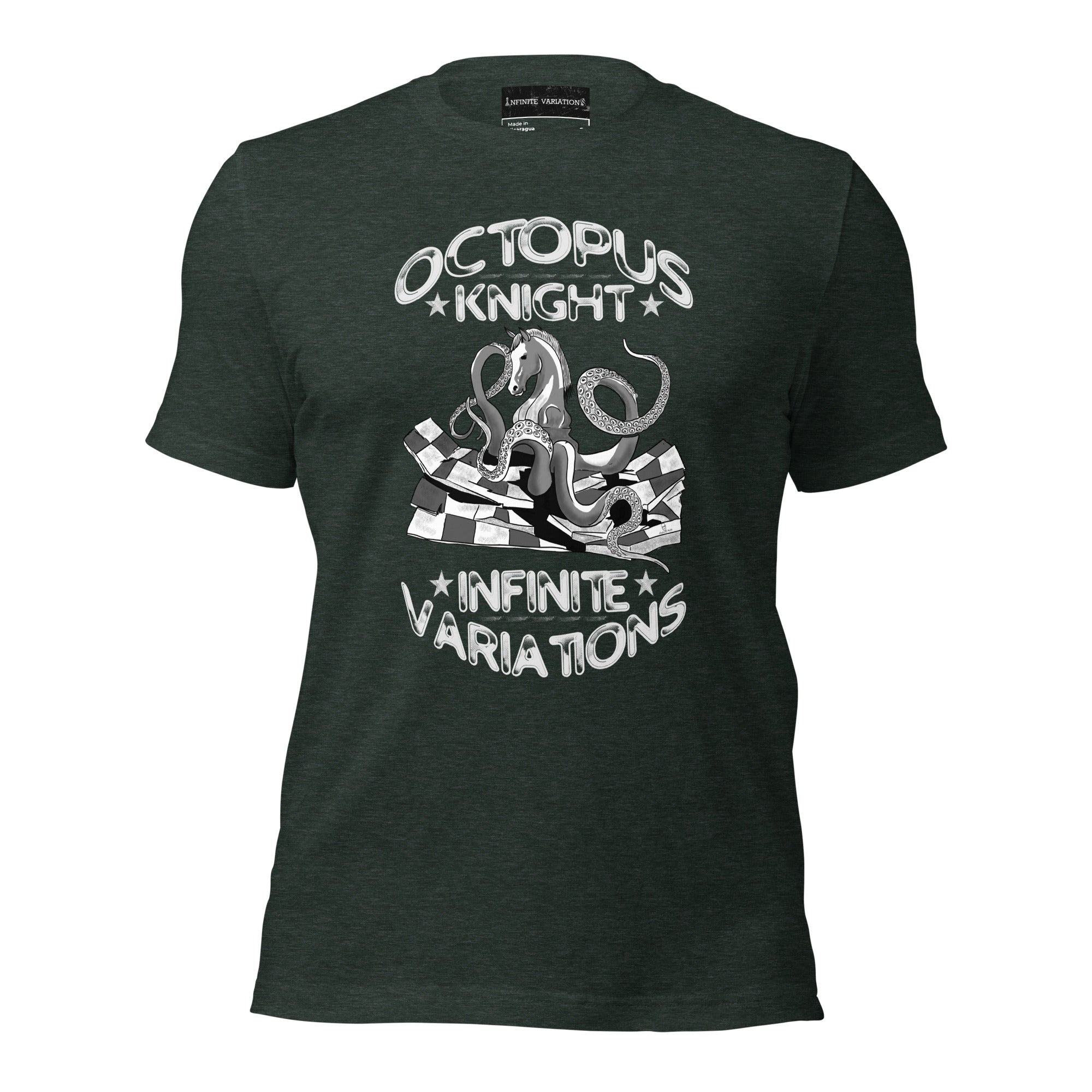 Infinite Variations - Octopus Knight Universal Design - Unisex t-shirt