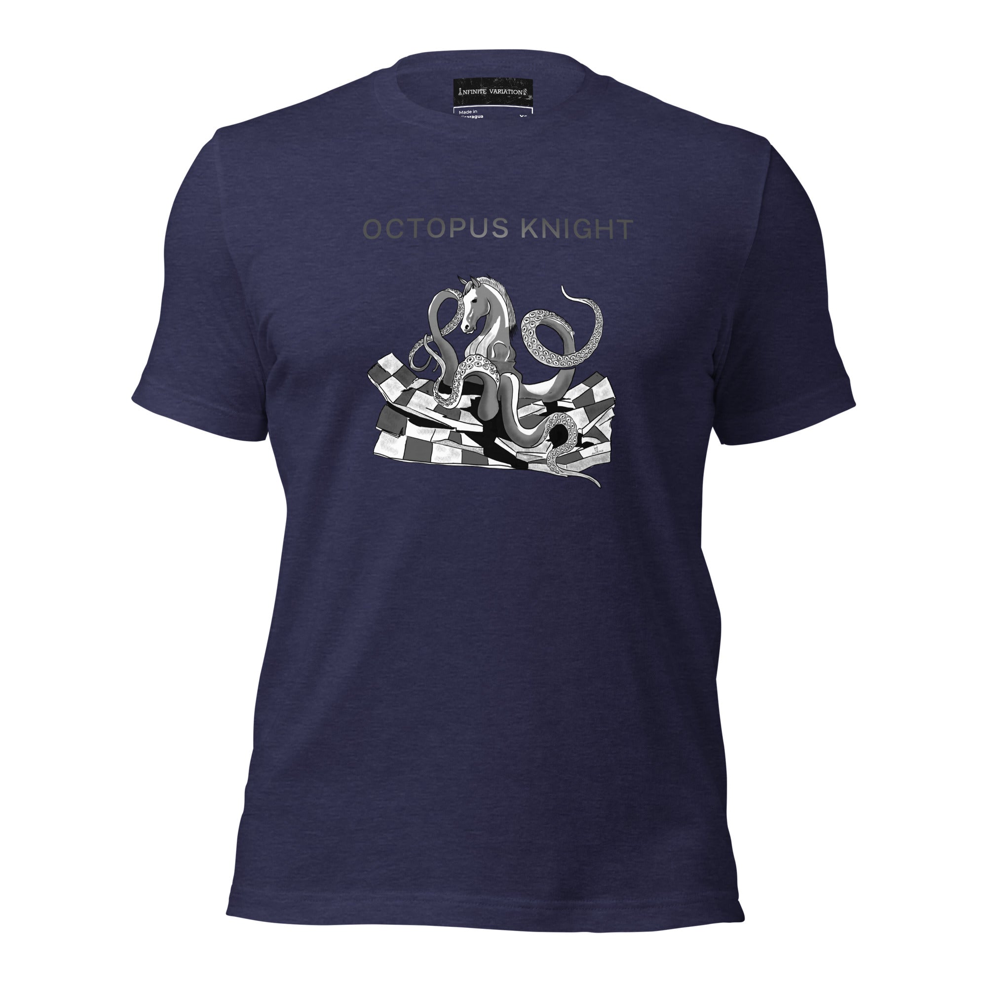 Infinite Variations - Octopus Knight - Unisex t-shirt - Graphical Design
