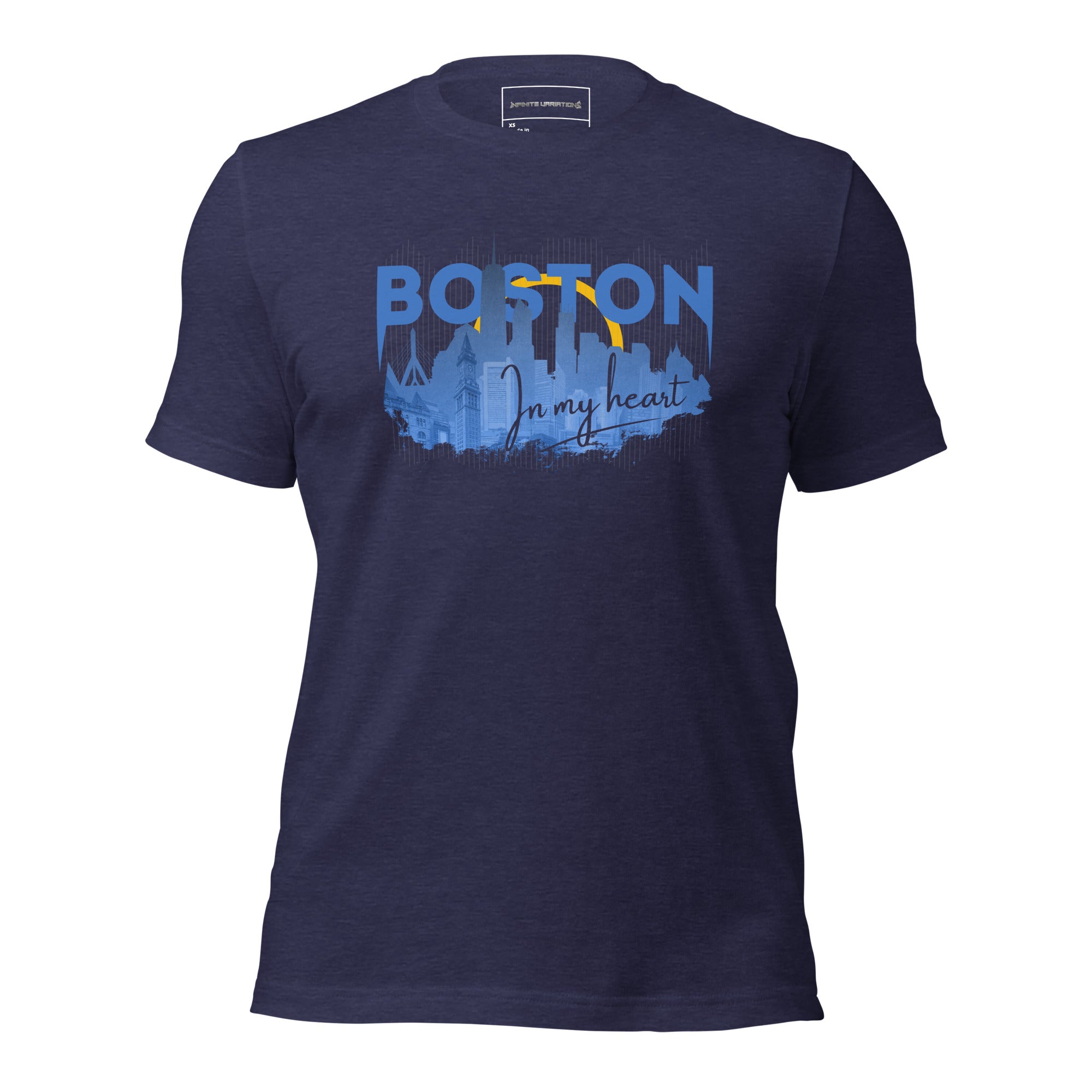 Infinite Variations - Boston Design - Unisex t-shirt