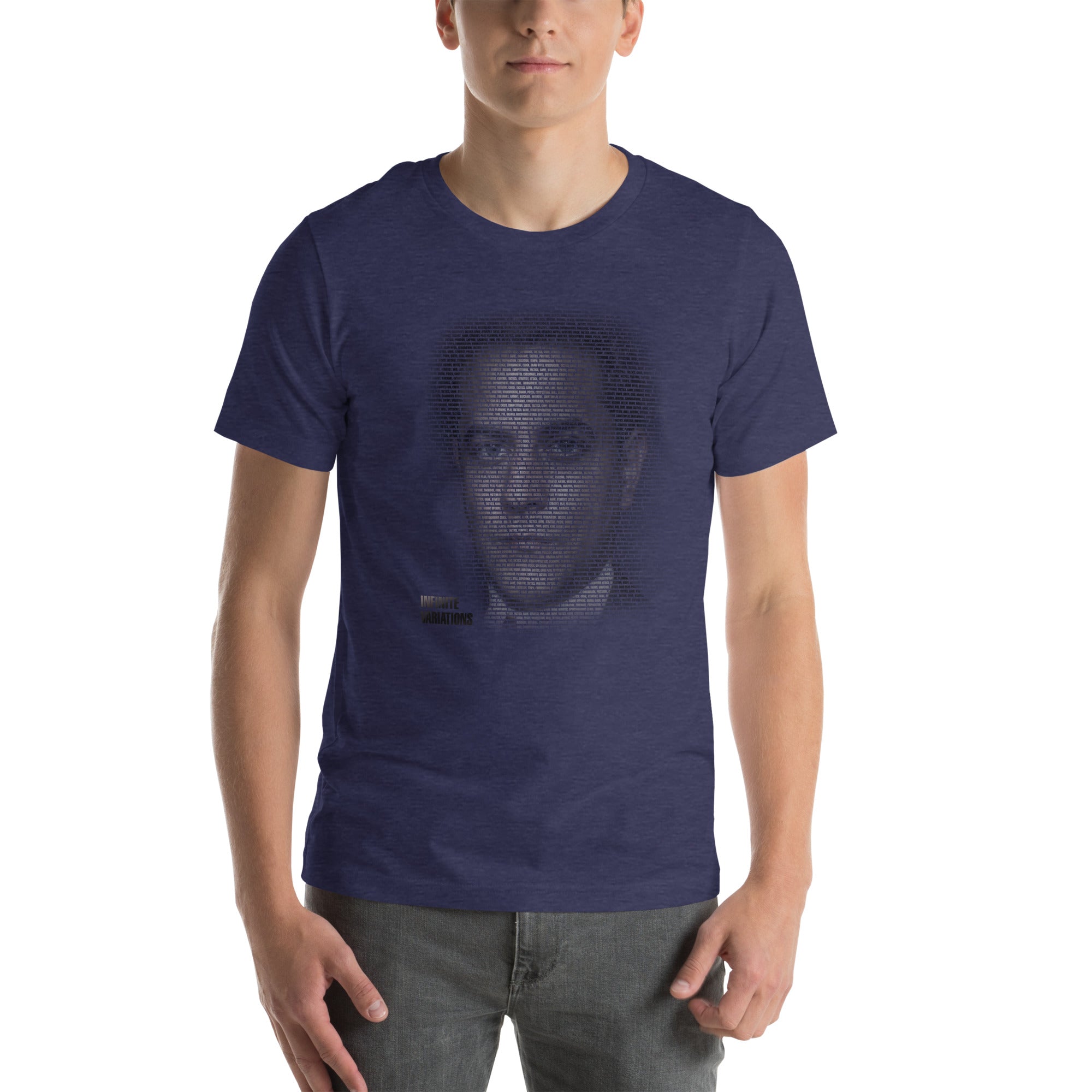 Infinite Variations - Capablanca Futuristic - Unisex t-shirt