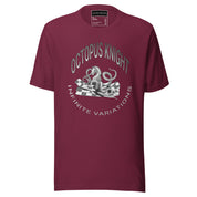 Infinite Variations - Octopus Knight - B Side Design - Unisex t-shirt