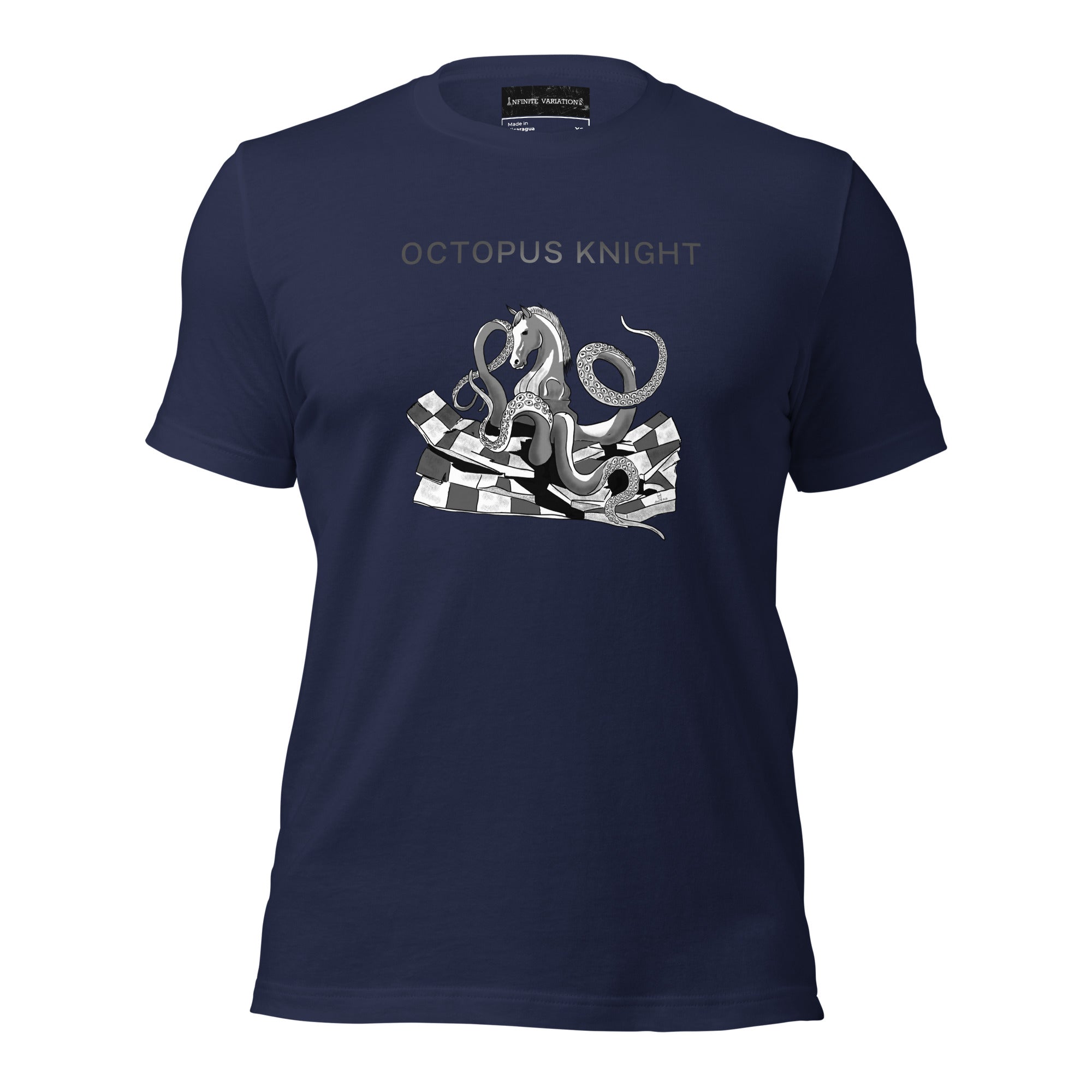 Infinite Variations - Octopus Knight - Unisex t-shirt - Graphical Design