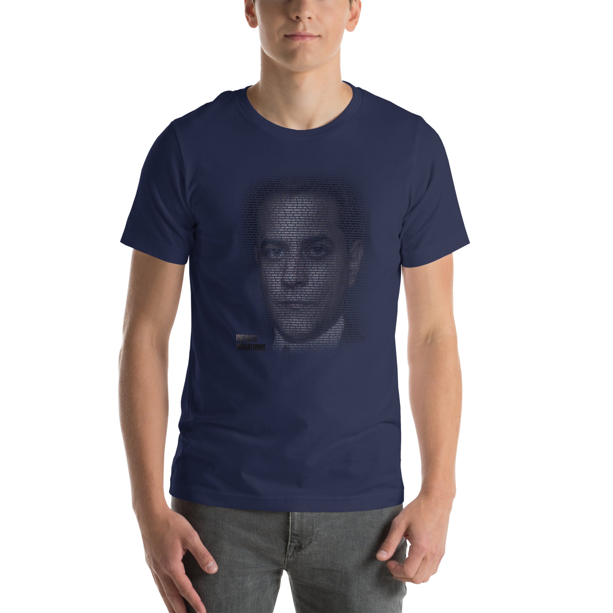 Infinite Variations - Capablanca Futuristic - Unisex t-shirt