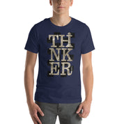 Thinker Chess - Tan - Unisex t-shirt