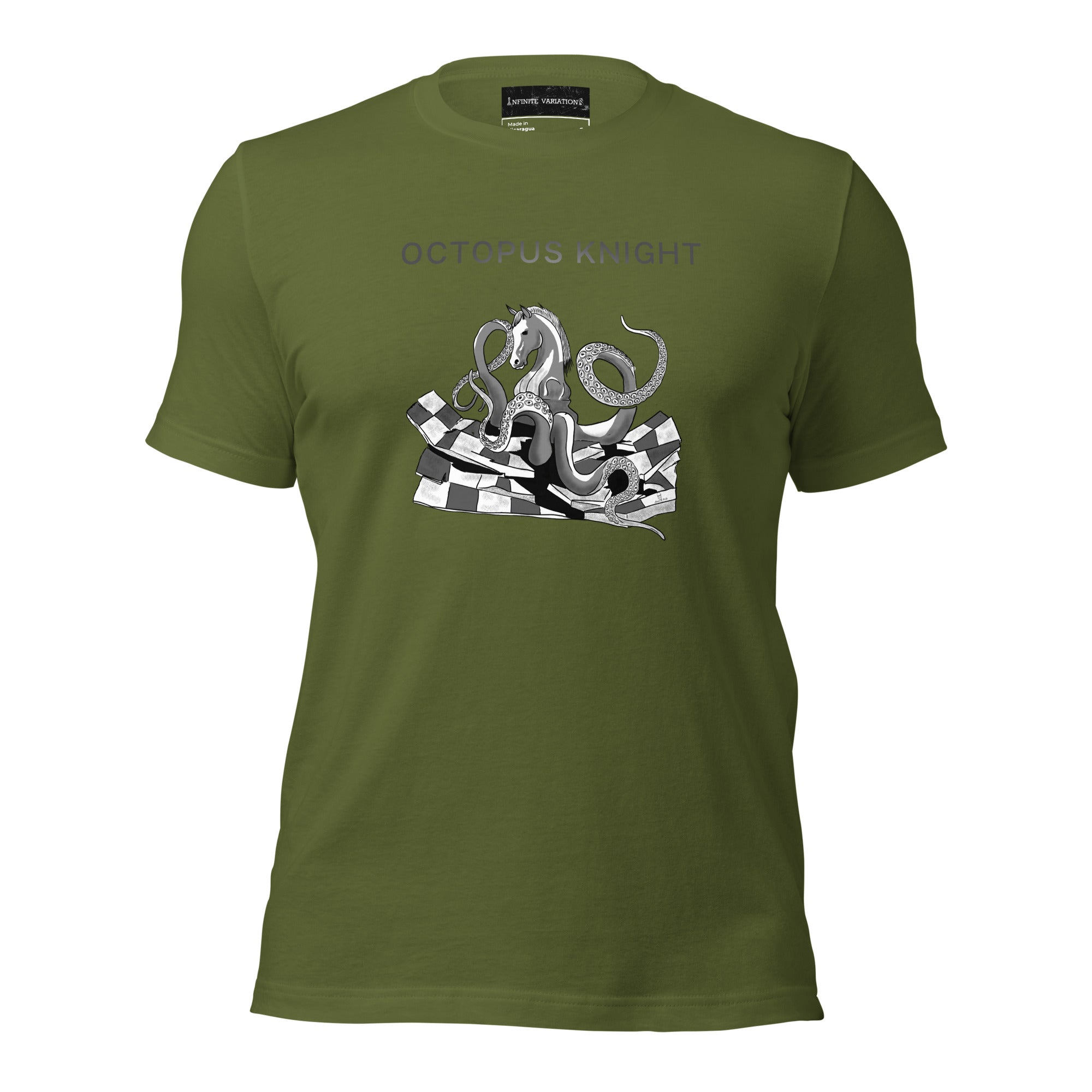 Infinite Variations - Octopus Knight - Unisex t-shirt - Graphical Design