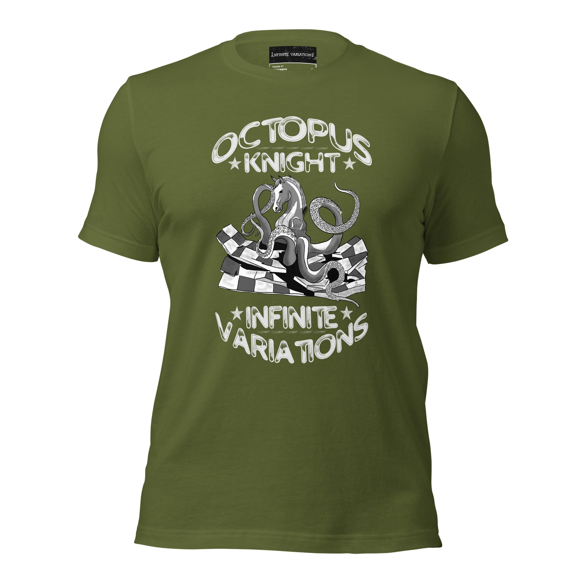 Infinite Variations - Octopus Knight Universal Design - Unisex t-shirt