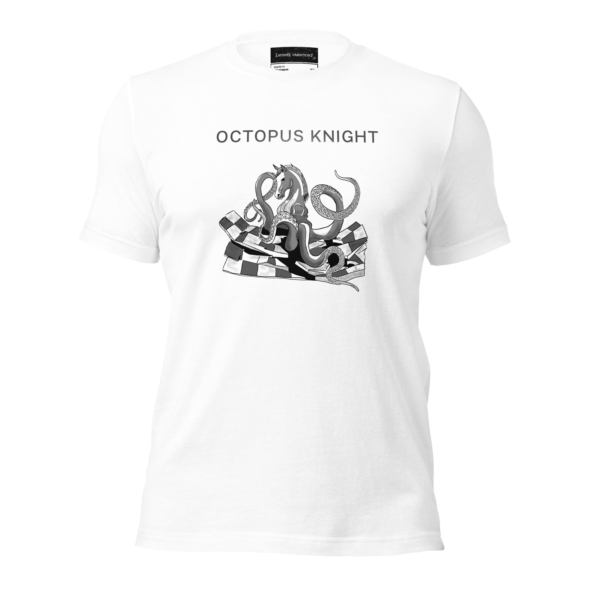 Infinite Variations - Octopus Knight - Unisex t-shirt - Graphical Design
