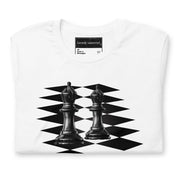 Black Bishops - White Unisex t-shirt