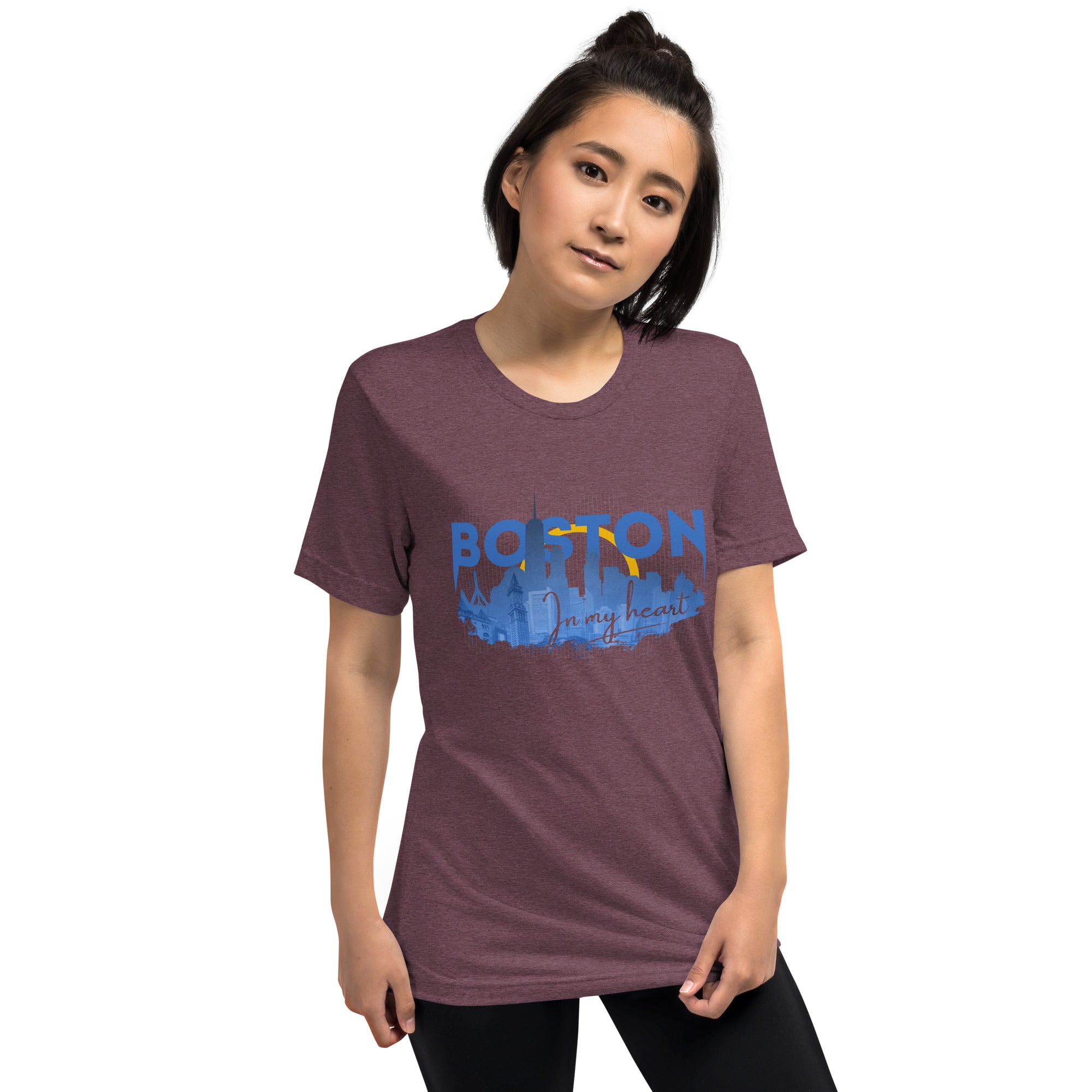 Boston Design - Women's Triblend Short sleeve t-shirt
