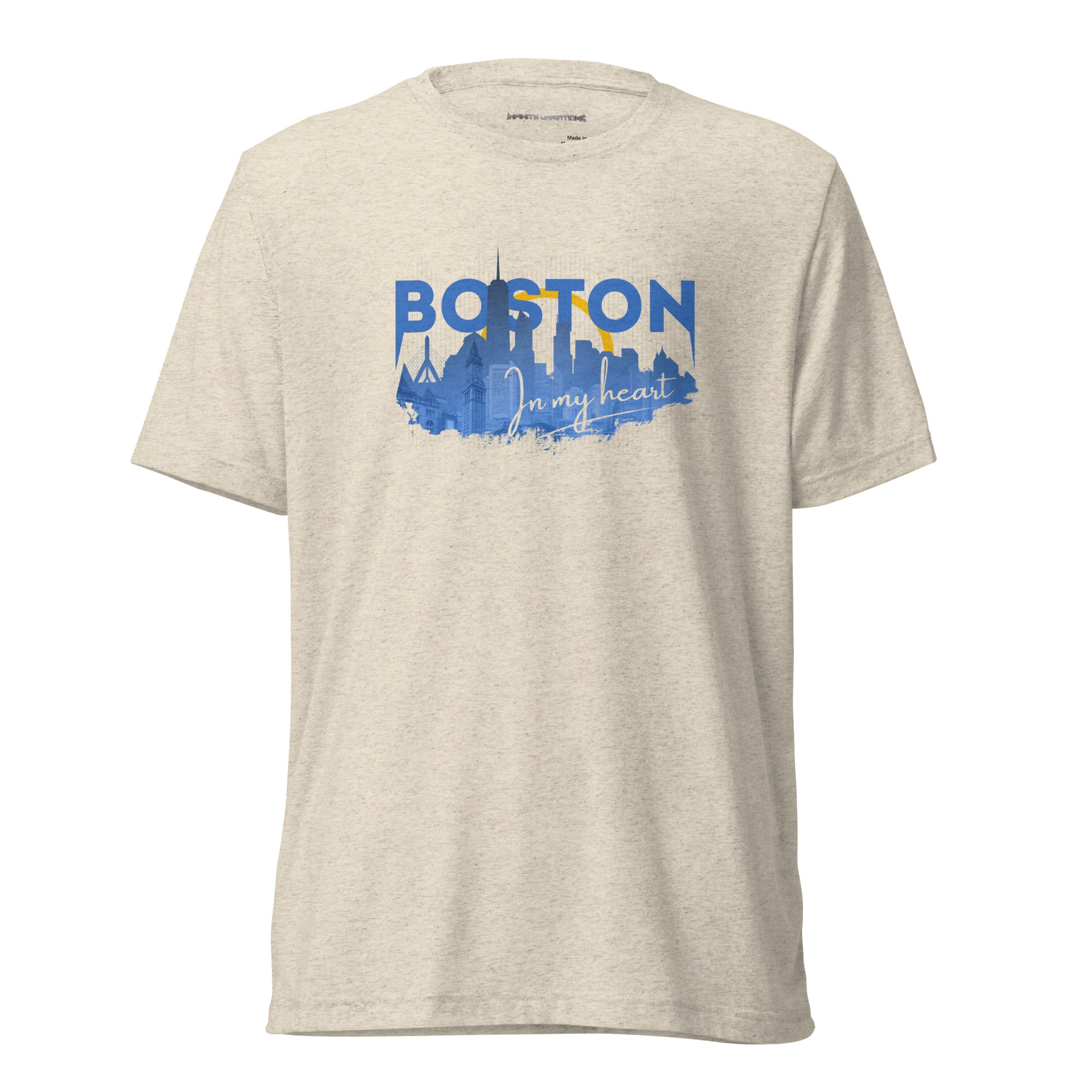 Boston Design - Men's Triblend Short sleeve t-shirt