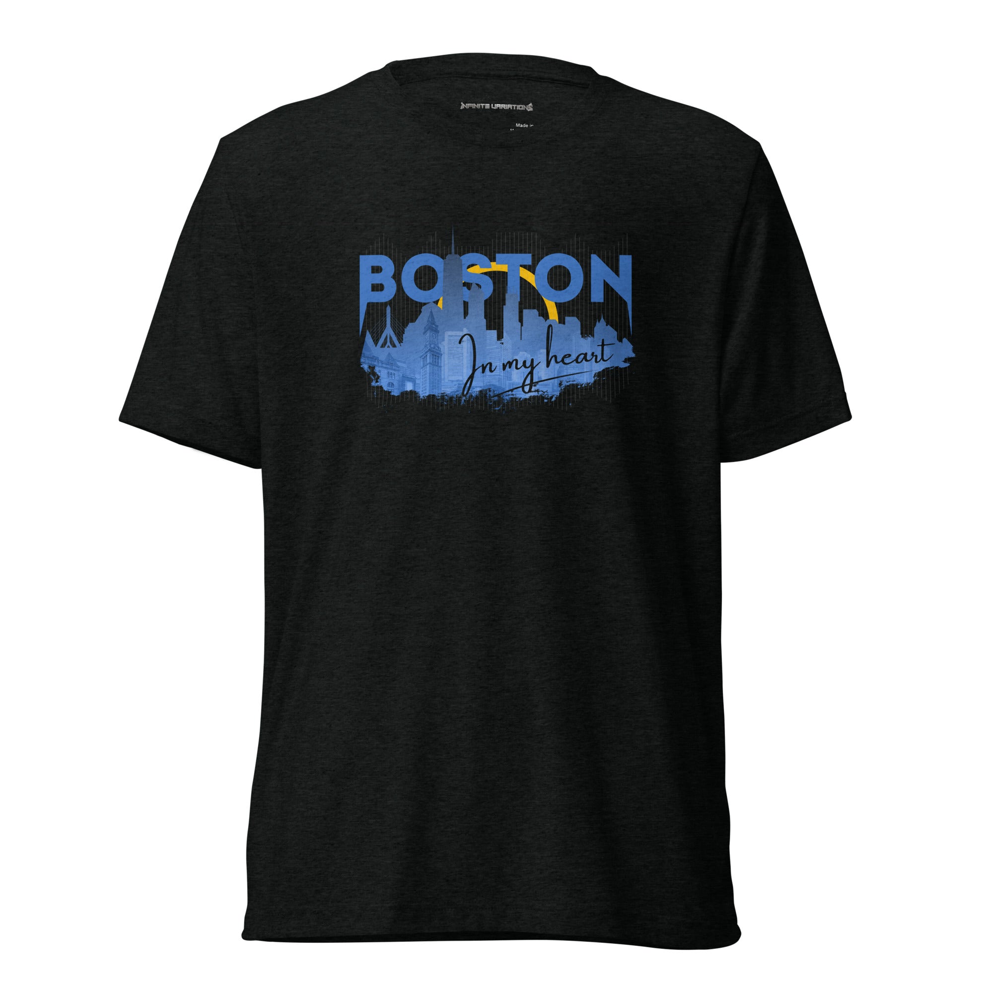 Boston Design - Men's Triblend Short sleeve t-shirt