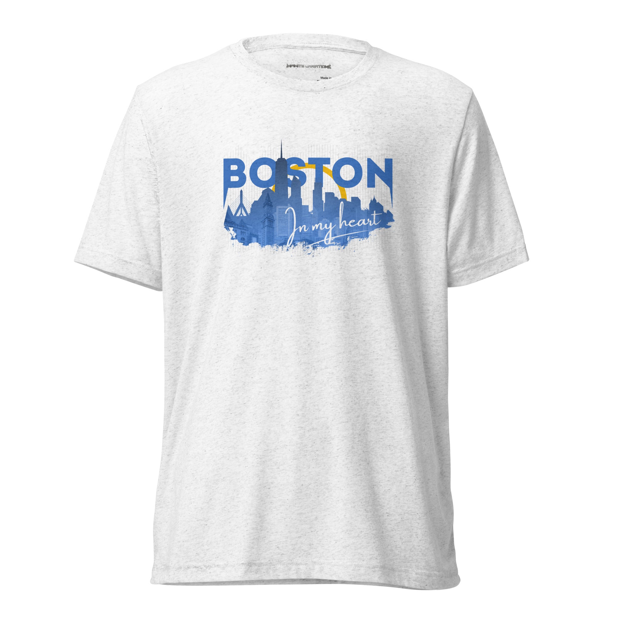 Boston Design - Men's Triblend Short sleeve t-shirt