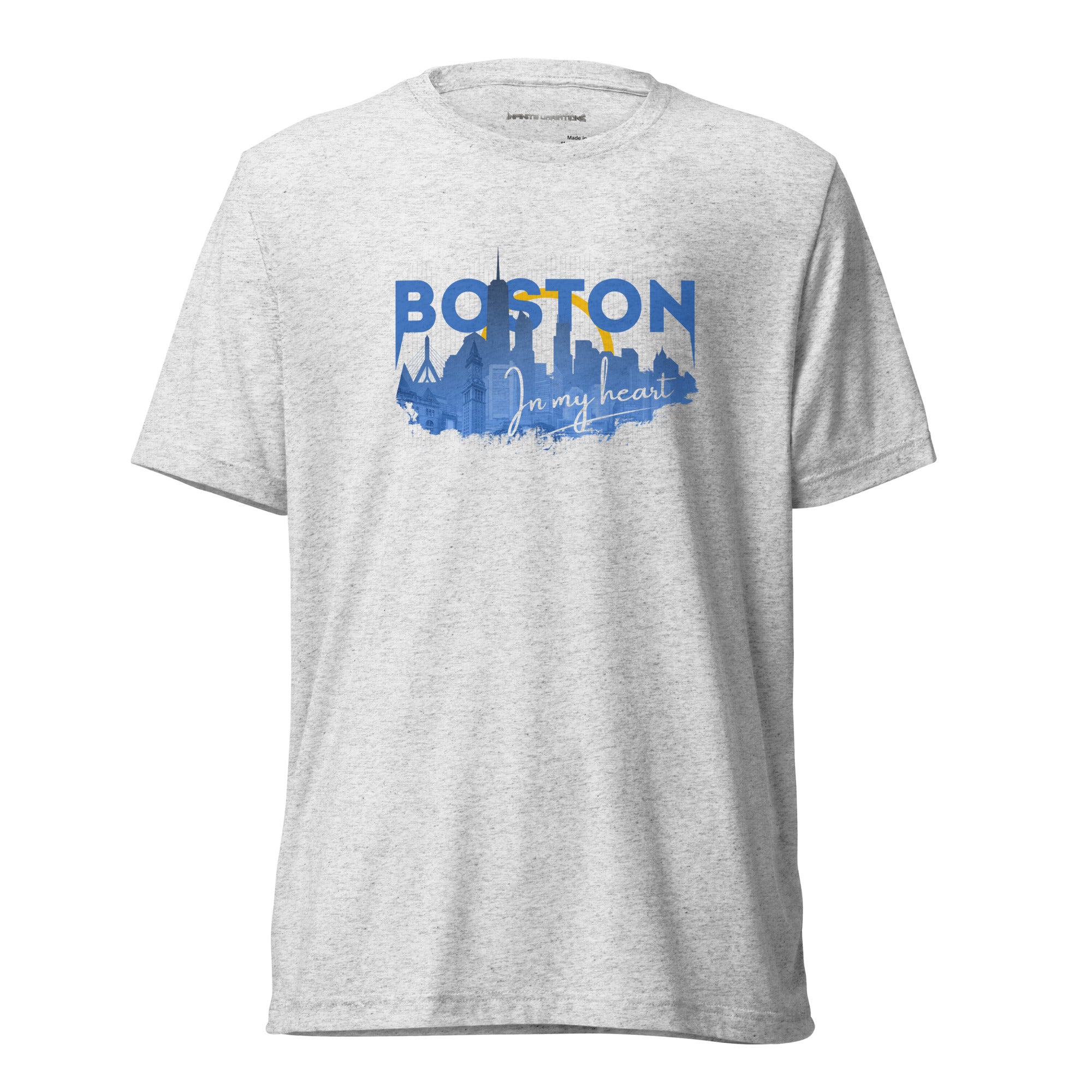 Boston Design - Men's Triblend Short sleeve t-shirt