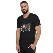 Octopus Knight - Unisex Short Sleeve V-Neck T-Shirt