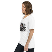 Octopus Knight - Unisex Short Sleeve V-Neck T-Shirt