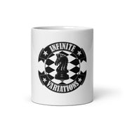 Chess Themed White glossy mug - Infinite Variations