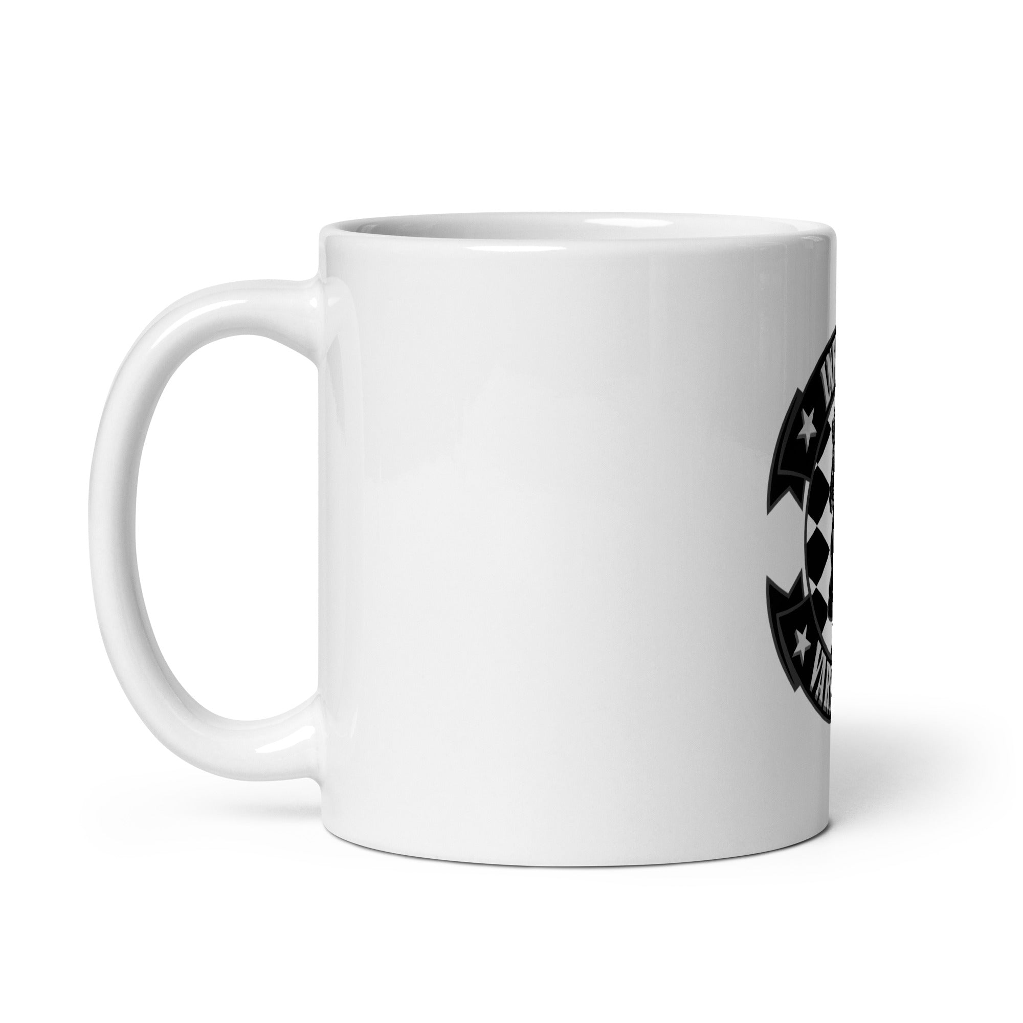Chess Themed White glossy mug - Infinite Variations