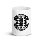 Chess Themed White glossy mug - Infinite Variations